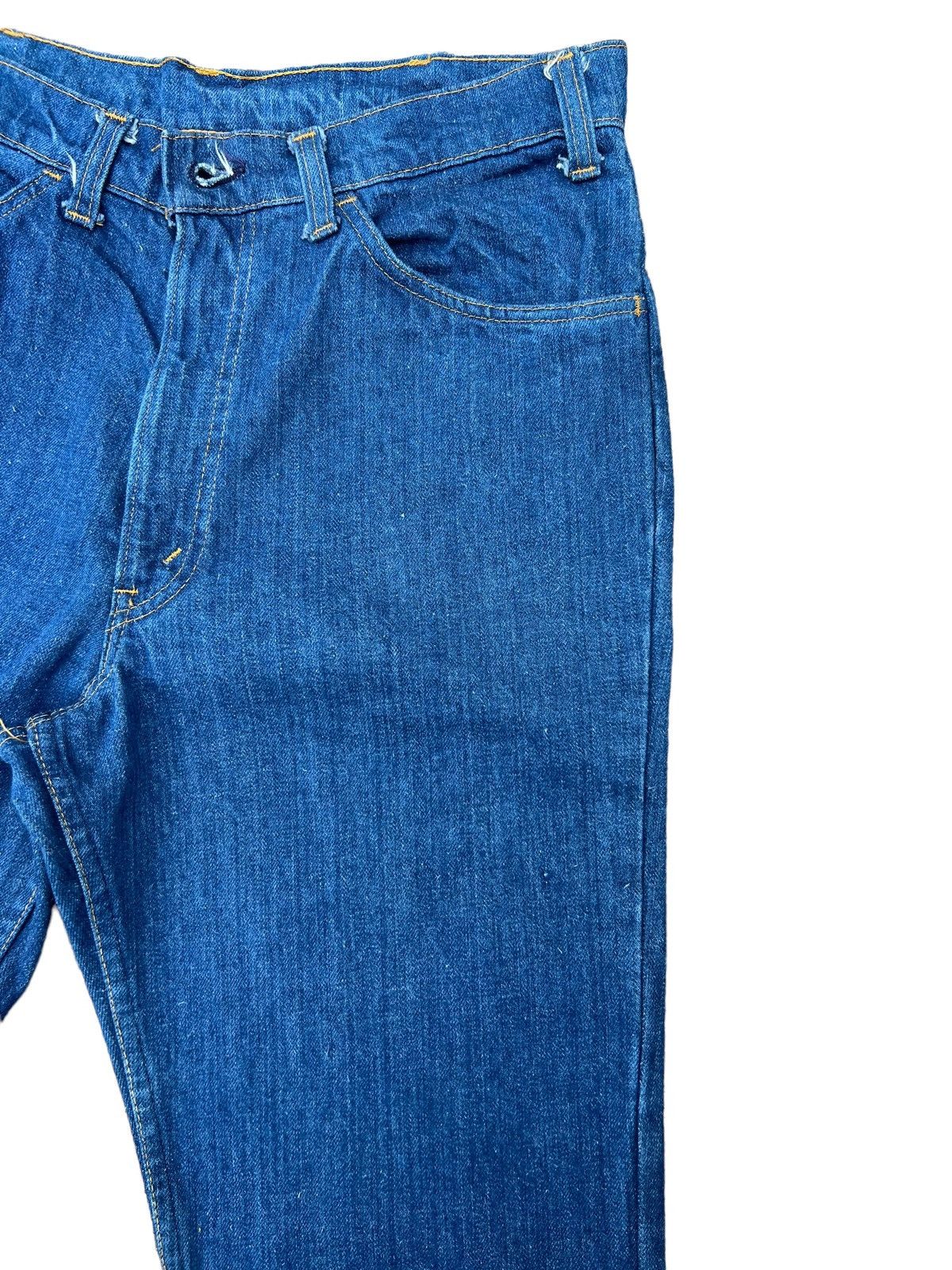 Levi's RARE! Vintage 70s Levi’s 646 Orange Tab Denim Bootcut Jeans Size US 33 - 9 Thumbnail