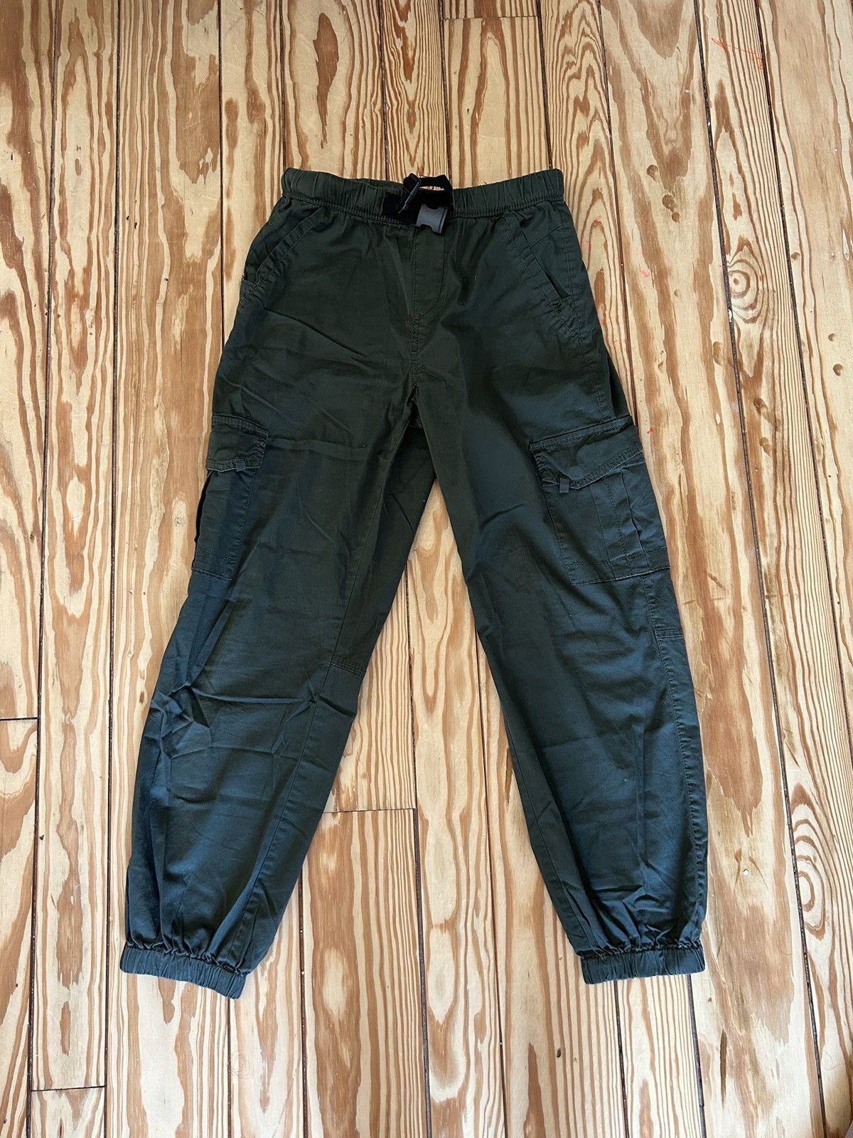 UNIONBAY Union Bay Green Cargo Pants (Adjustable) Size 27" / US 4 / IT 40 - 1 Thumbnail