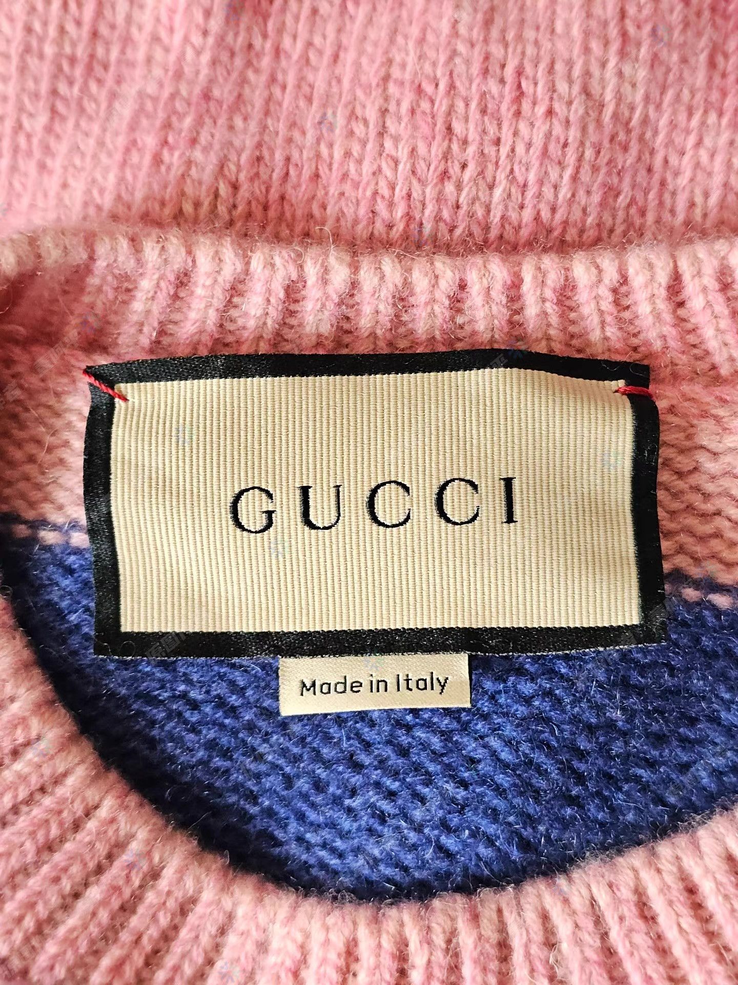 Gucci Gucci women's striped cashmere sweater Q4 Size S / US 4 / IT 40 - 3 Thumbnail
