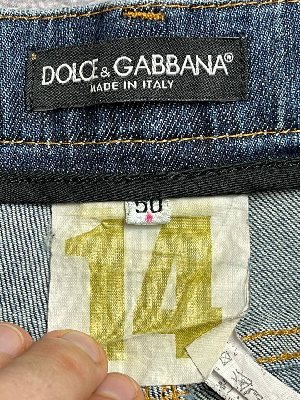 Dolce & Gabbana Dolce & Gabbana Jeans Distressed vintage Size 36" / US 14 / IT 50 - 5 Thumbnail