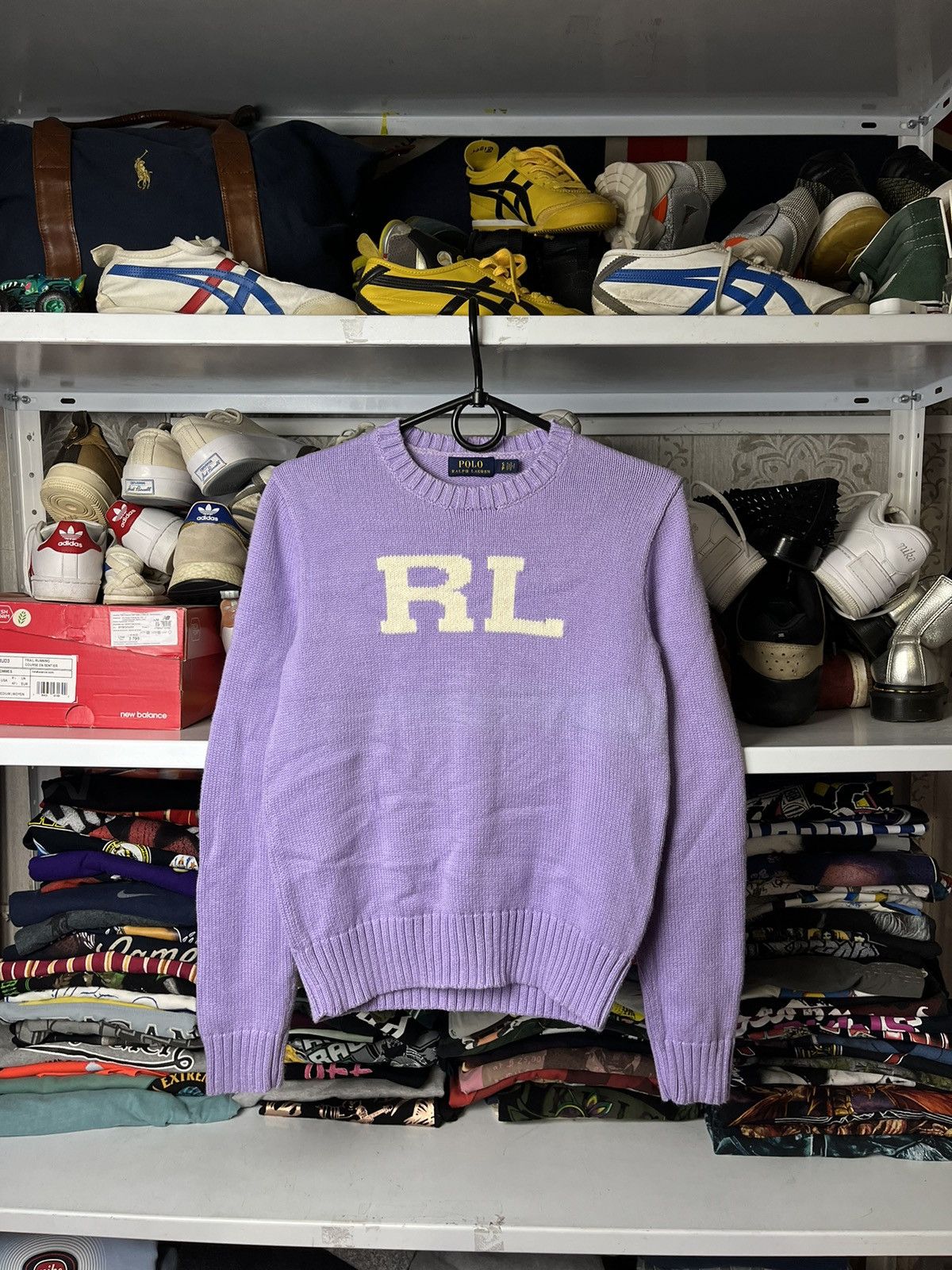 Polo Ralph Lauren Vintage Polo Ralph Lauren Sweater Big Logo Y2K Size S / US 4 / IT 40 - 1 Thumbnail