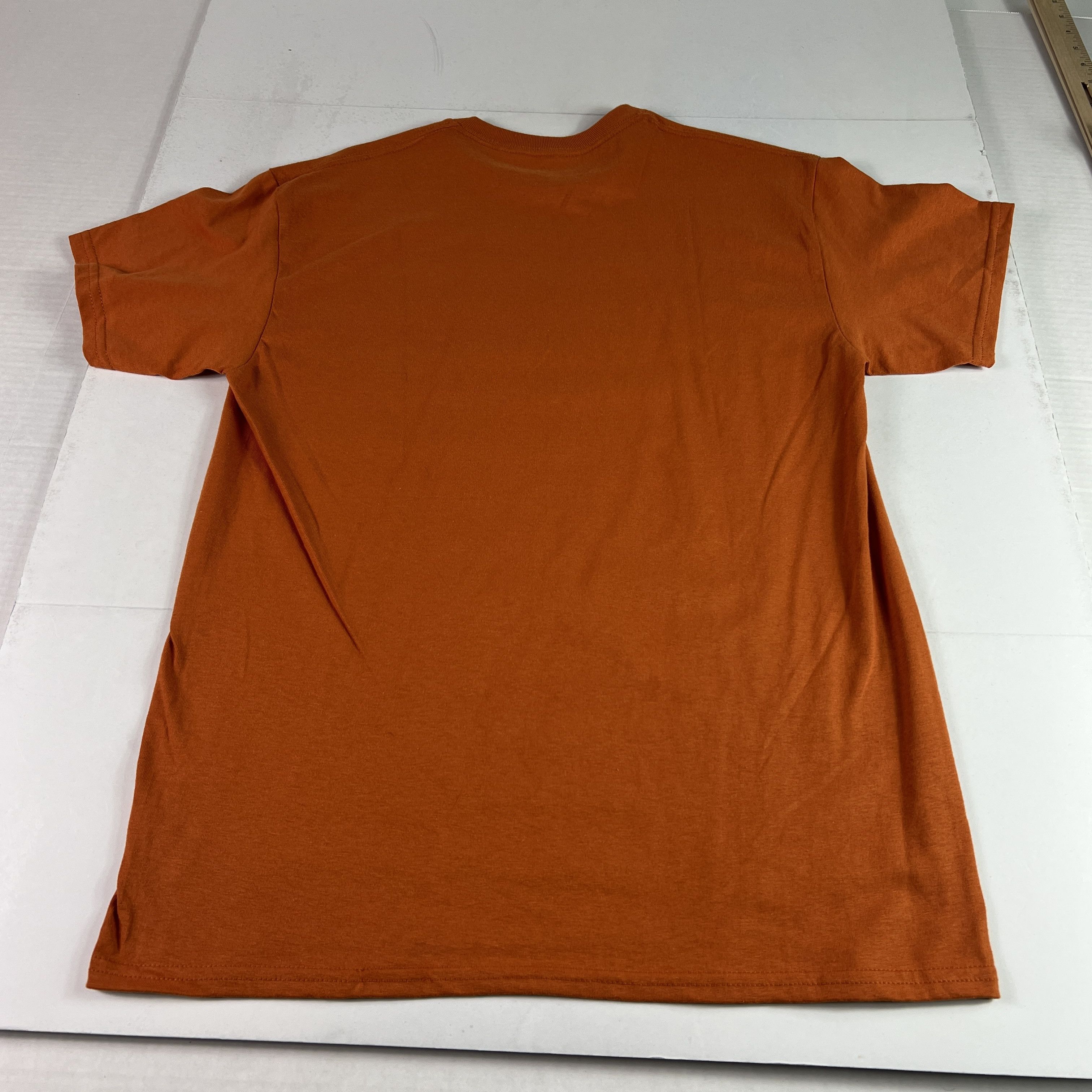 Pleasures Pleasures Shirt Orange Faded Crumble Big Logo Tee Size US M / EU 48-50 / 2 - 5 Thumbnail