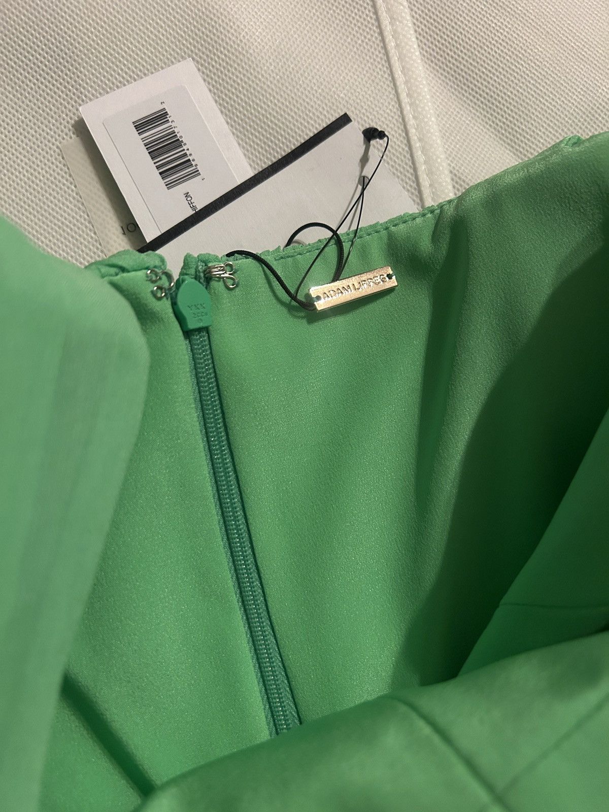 Adam Lippes ADAM LIPPES Pleated silk-chiffon maxi Dress Mint MSRP $4890 Size XS / US 0-2 / IT 36-38 - 6 Thumbnail