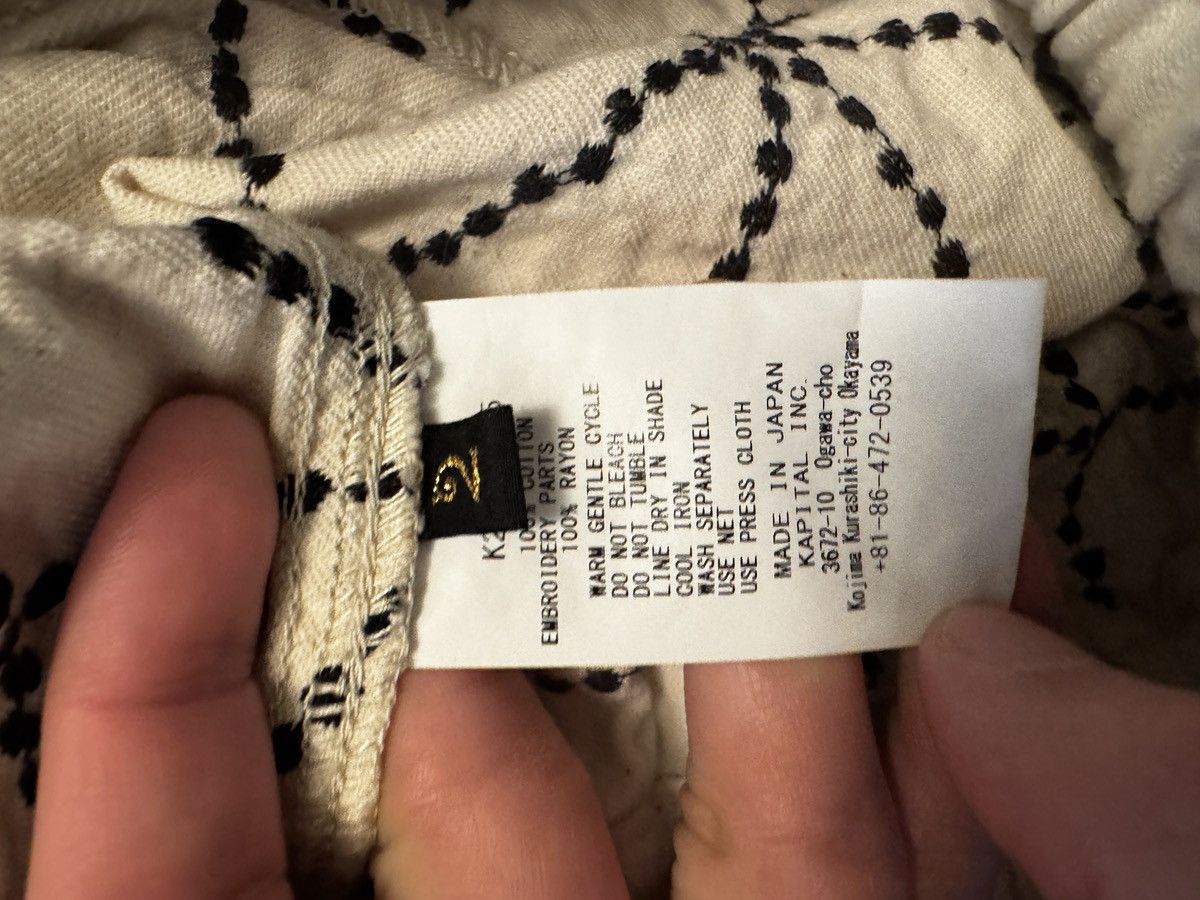 Kapital 8oz denim folk dojo easy shorts Size US 30 / EU 46 - 8 Thumbnail