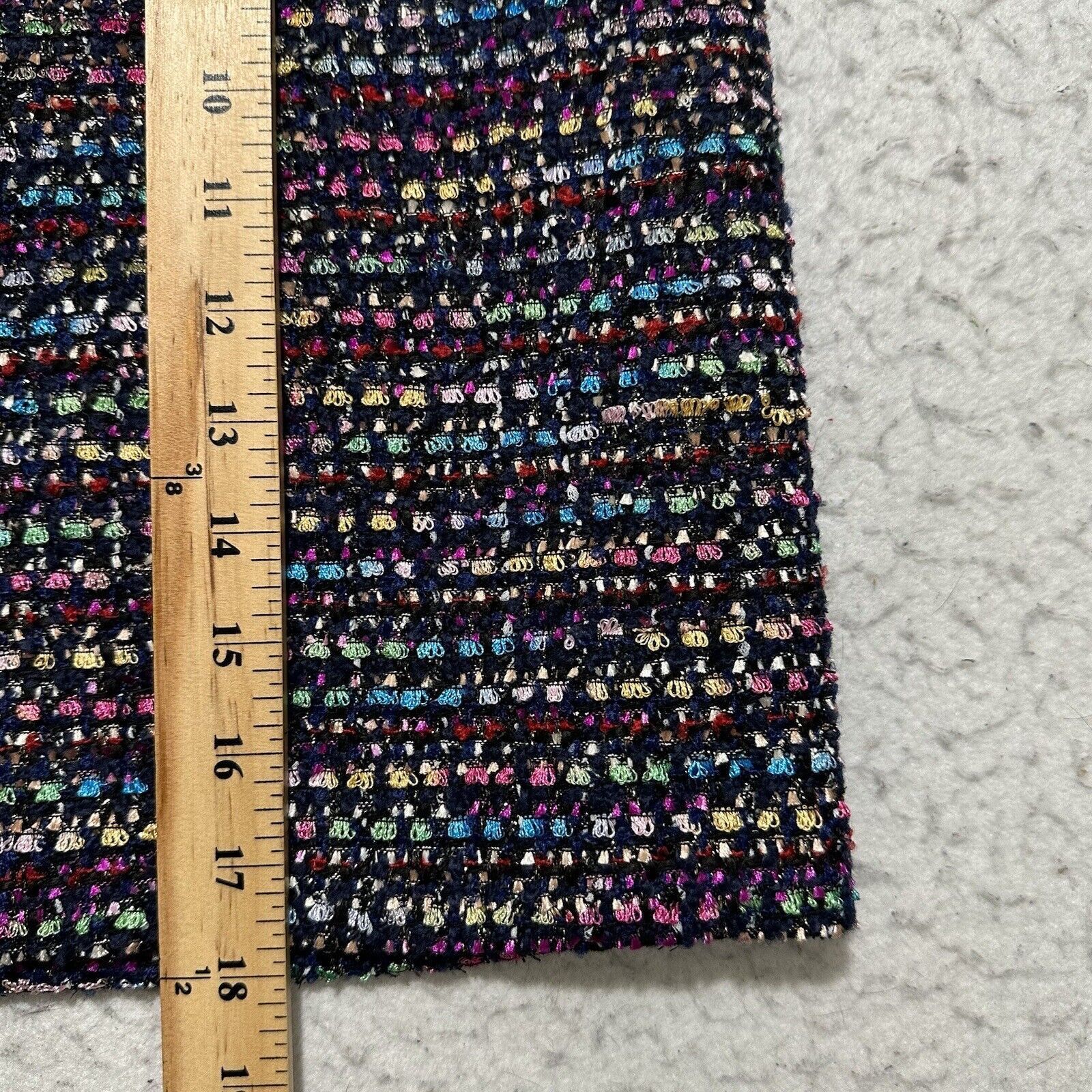 Loft LOFT 2 Shimmer Textured Shift Skirt Colorful Mini Skirt Size 26" / US 2 / IT 38 - 11 Thumbnail