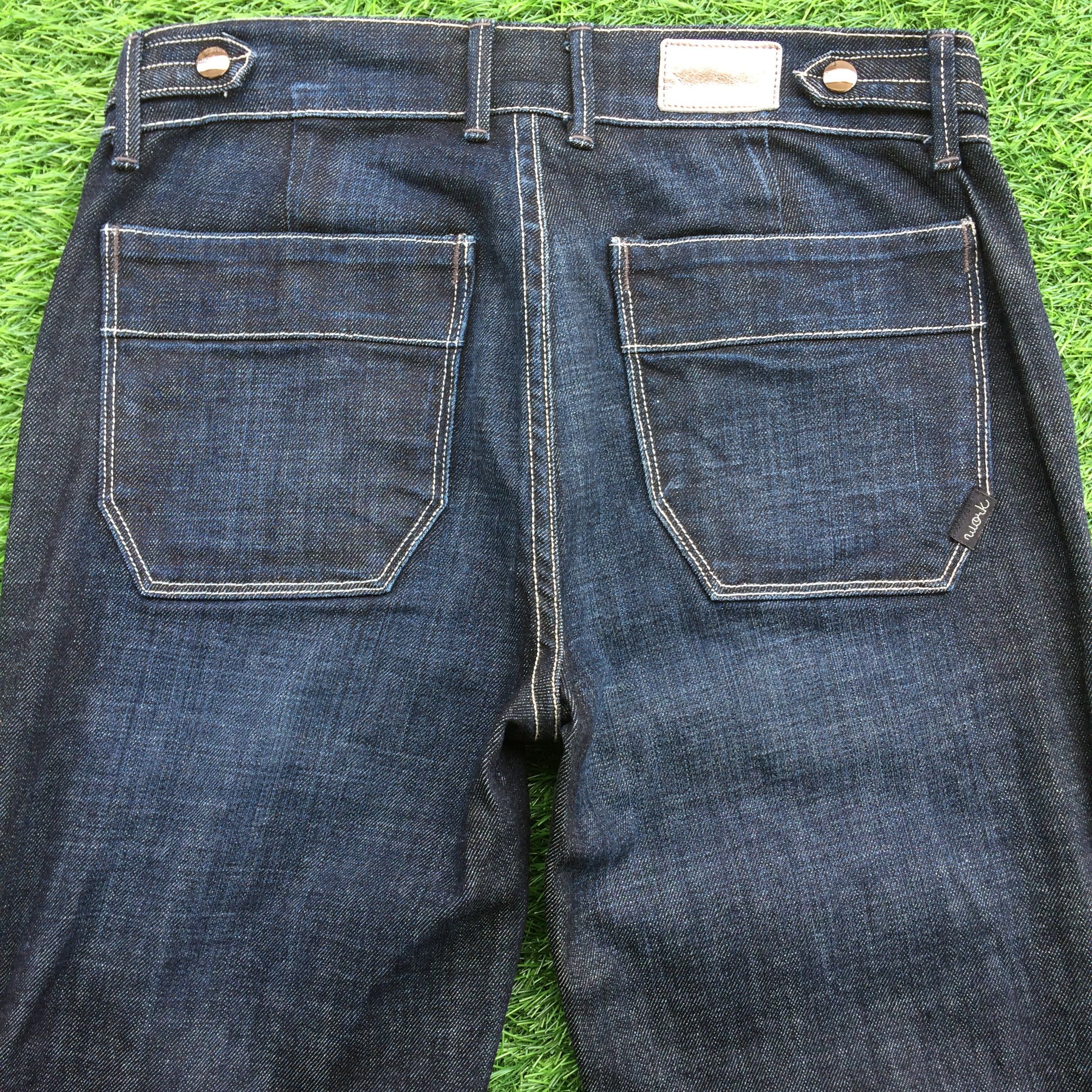 Designer Work Jackson Painter Bootcut Jeans Pants D-893 Size 27" / US 4 / IT 40 - 4 Thumbnail