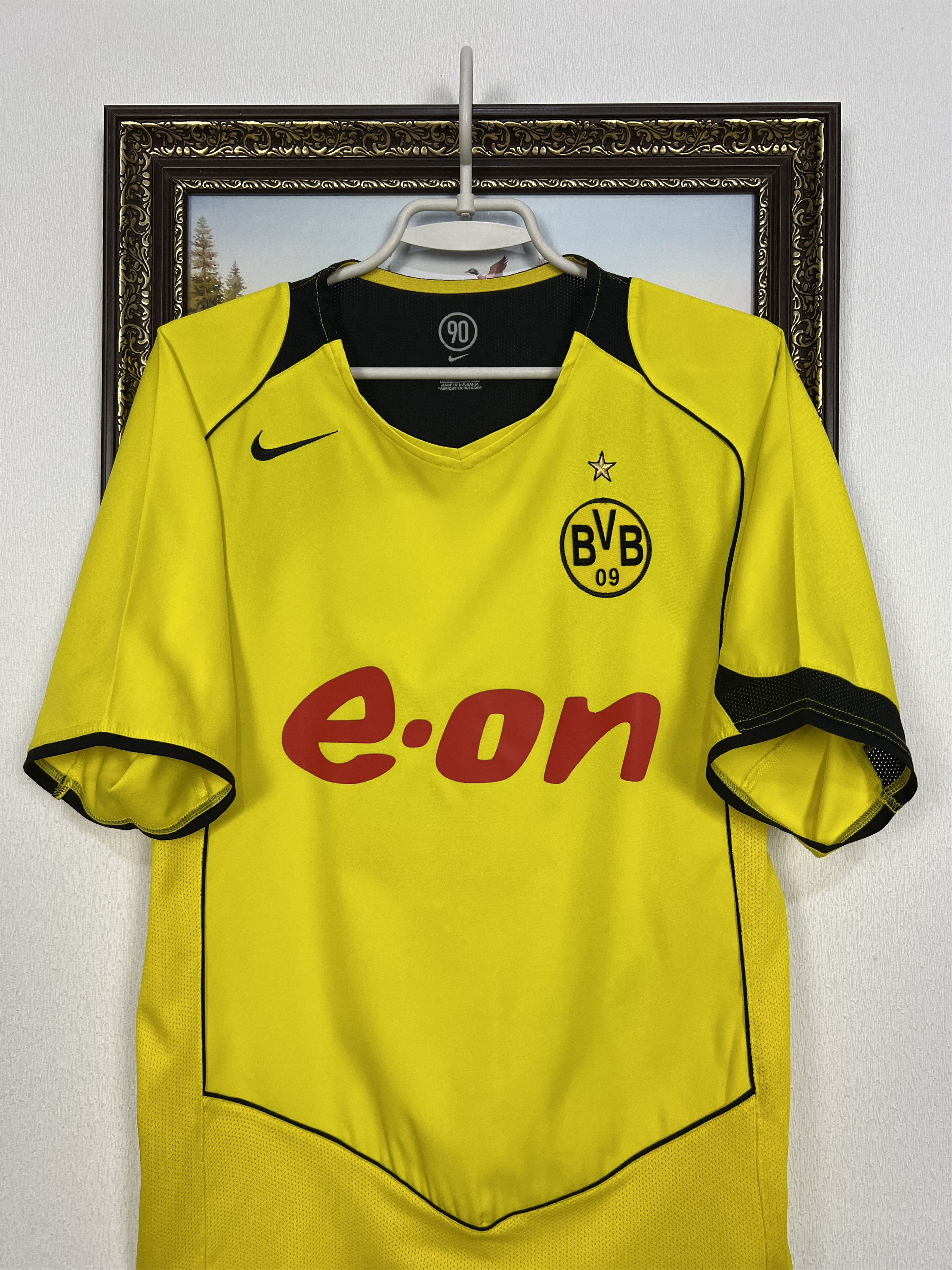 Nike Borussia Dortmund football shirt Soccer Nike Jersey Trikot Size US S / EU 44-46 / 1 - 2 Thumbnail