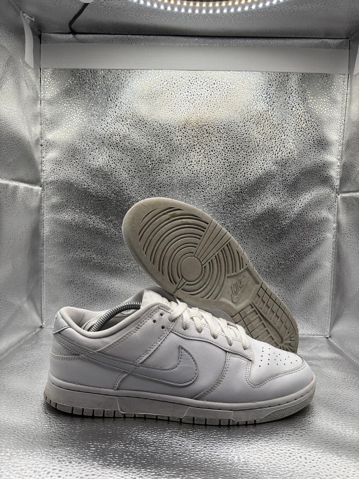 Nike Nike dunk low white pure platinum Size US 9.5 / EU 42-43 - 1 Thumbnail