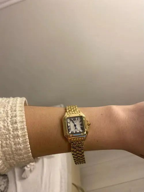 Jewelry rectangle stainless steel quartz watch Size ONE SIZE - 3 Thumbnail