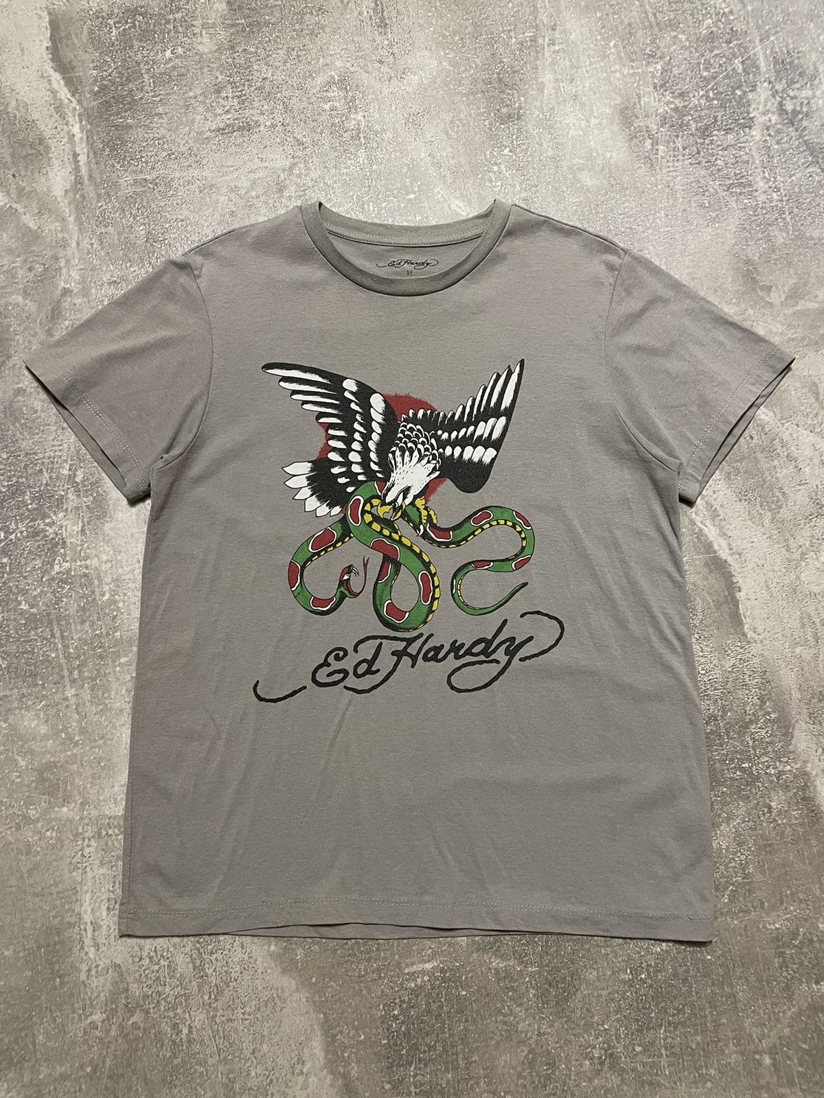 Christian Audigier × Ed Hardy × Vintage Vintage Ed Hardy T-Shirt Y2K Size US M / EU 48-50 / 2 - 1 Thumbnail