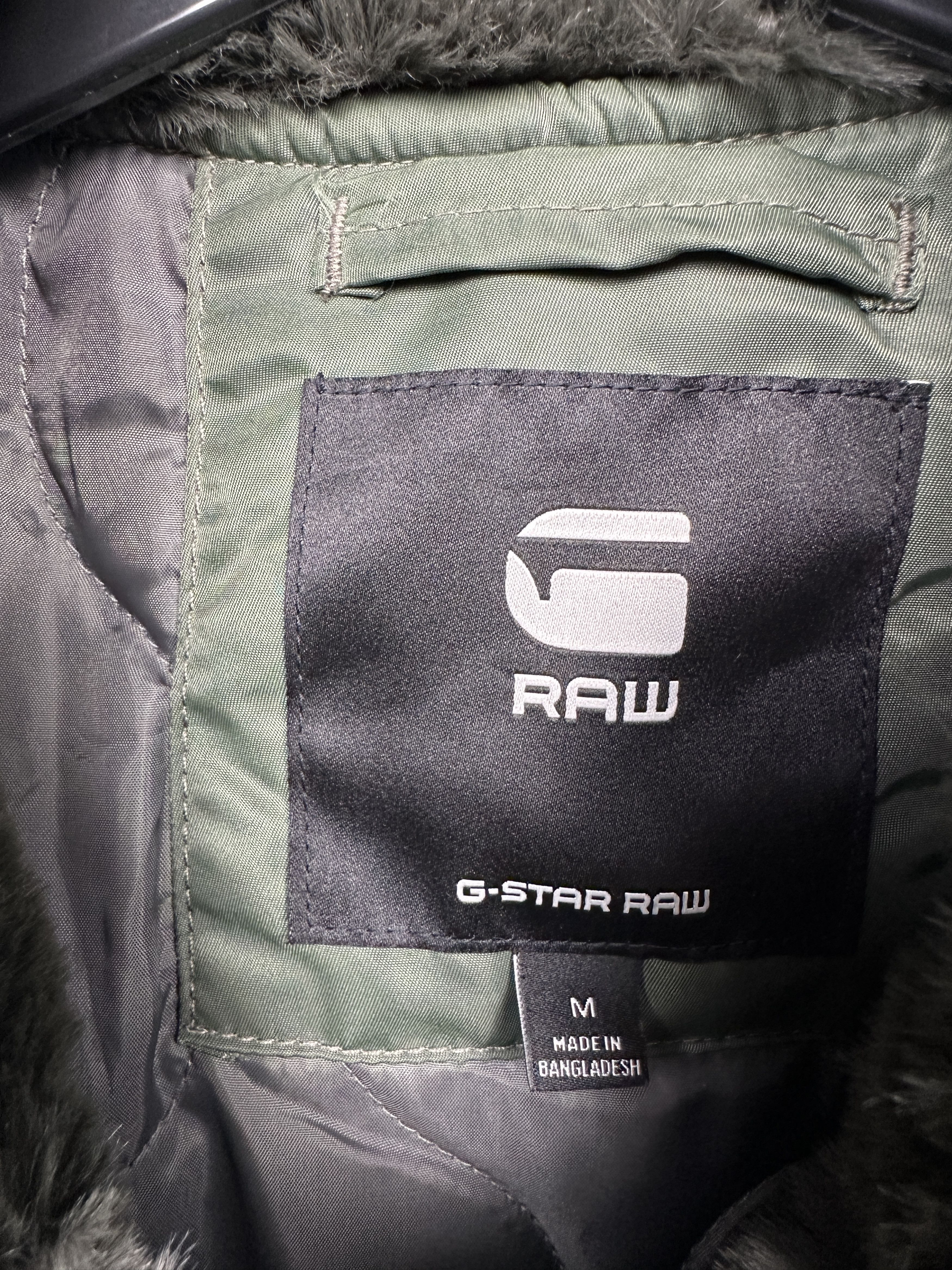 G-Star G Star Raw Mens Field Liner Jacket Fur Collar Size US M / EU 48-50 / 2 - 4 Thumbnail