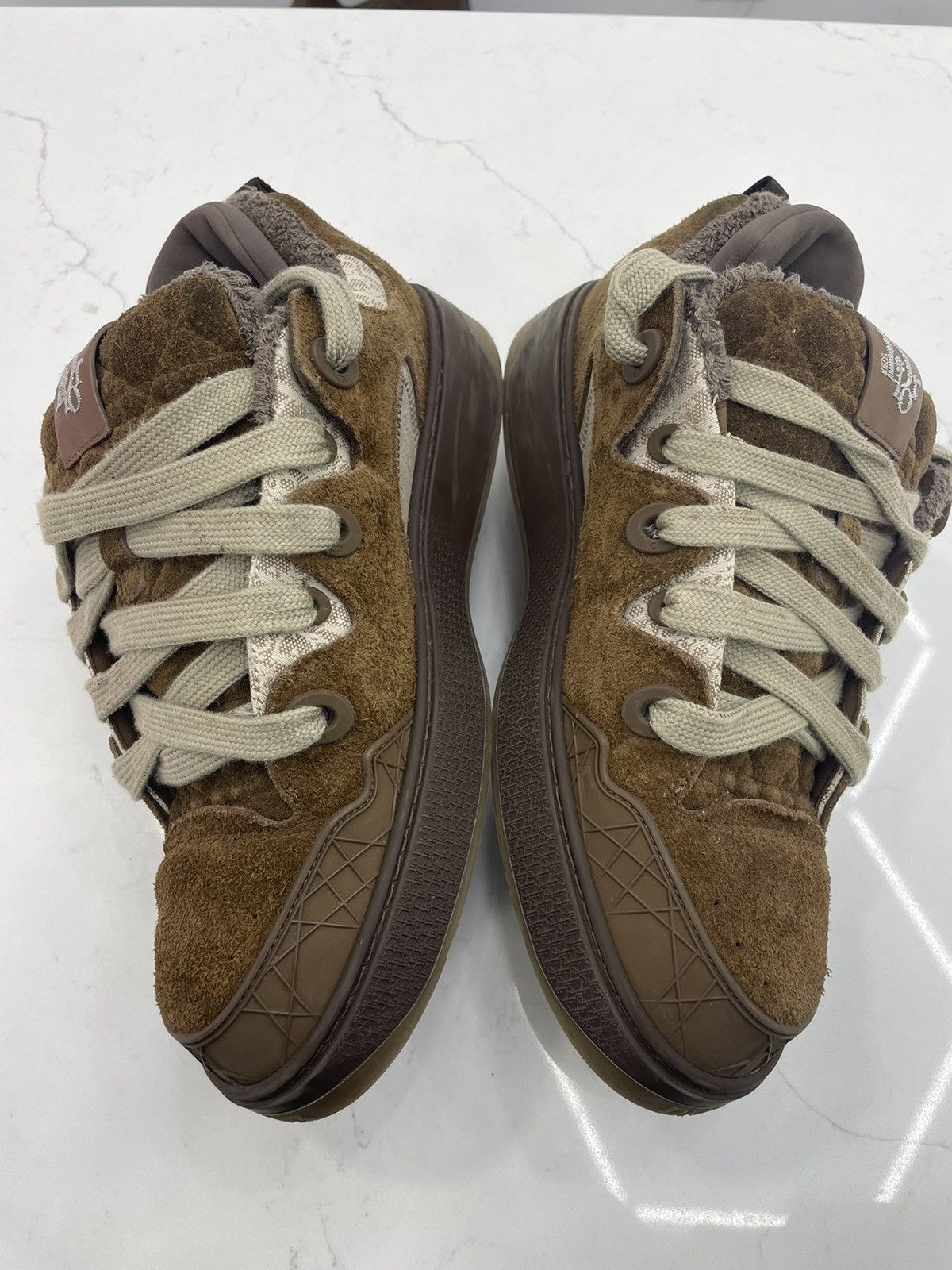 Dior × ERL Dior X ERL Brown Suede 582/888 Size US 11 / EU 44 - 3 Thumbnail