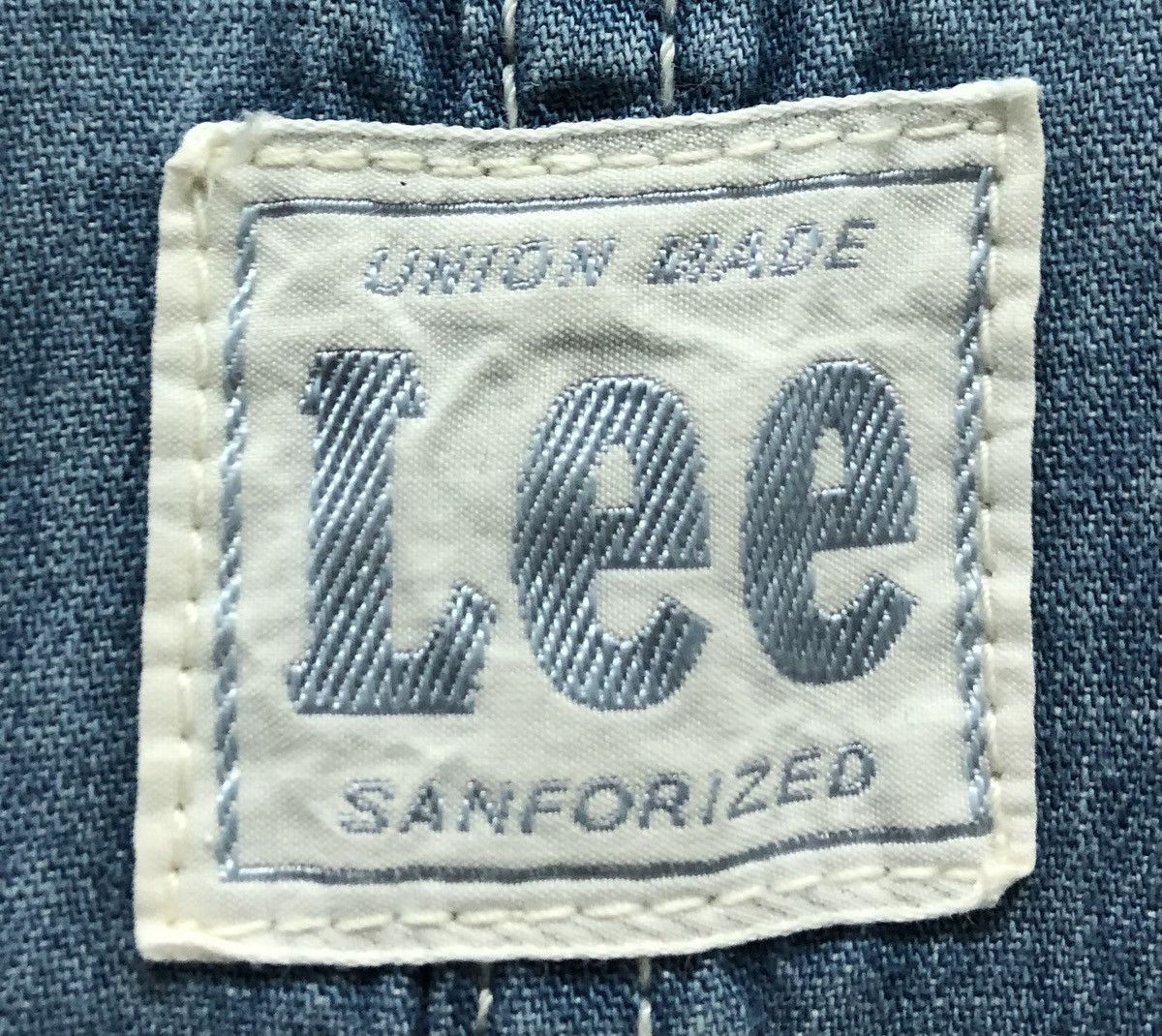 Lee × Vintage Vintage Union Made Sanforized Lee Overalls Size US 33 - 11 Thumbnail