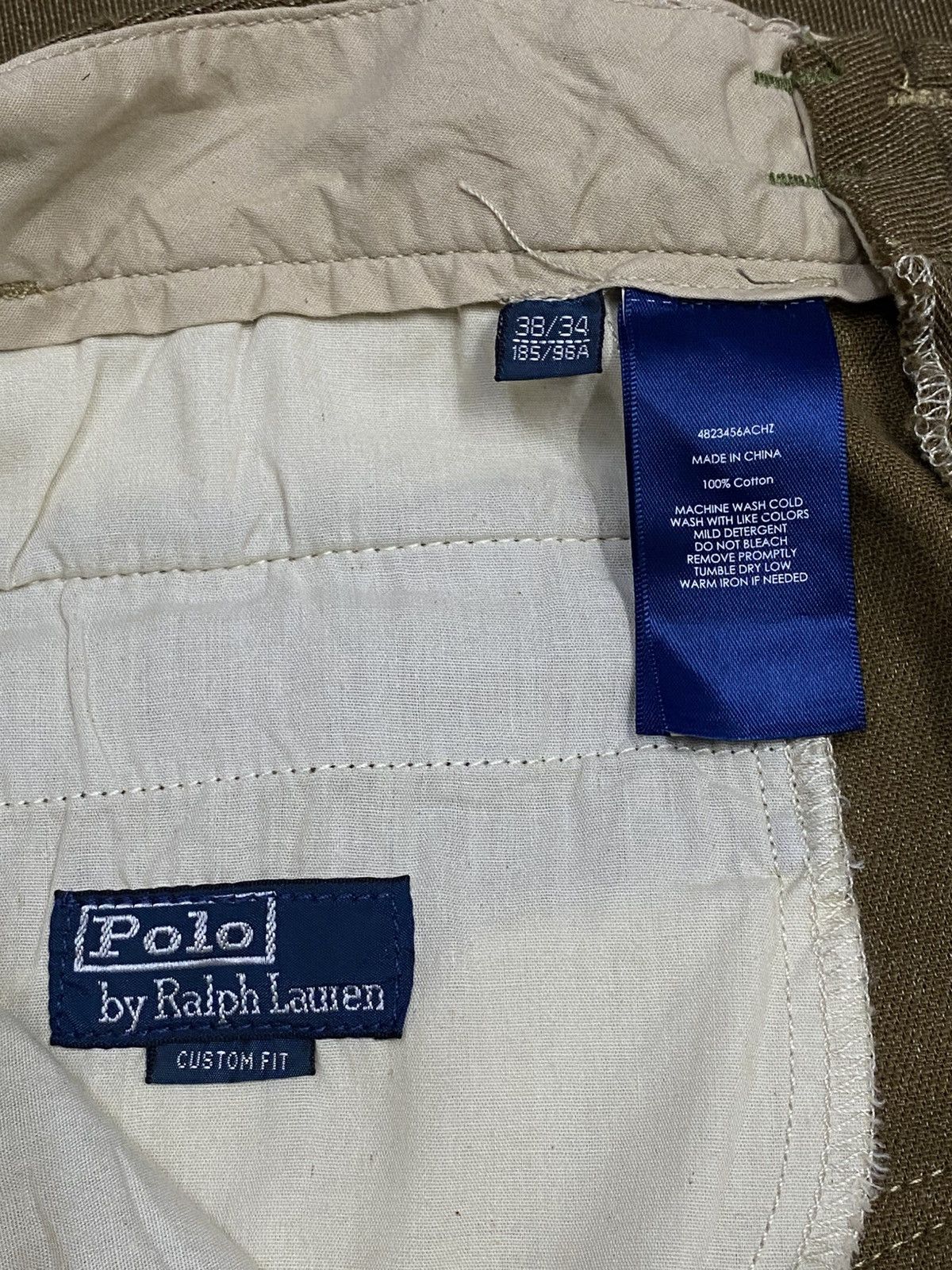 Polo Ralph Lauren Polo Ralph Lauren Sportmen Hunting Trouser With Suede Knee Size US 38 / EU 54 - 12 Thumbnail