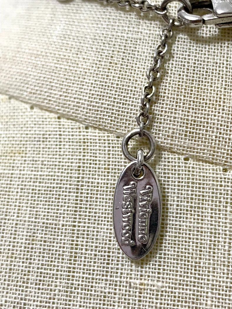 Vivienne Westwood Vivienne Westwood Mid-old pink floral Saturn necklace Size ONE SIZE - 5 Thumbnail