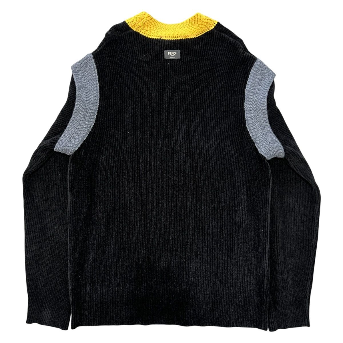 Fendi FENDI 2020AW Wool Blend Mock Neck Pullover Knit Sweater Size US M / EU 48-50 / 2 - 5 Thumbnail