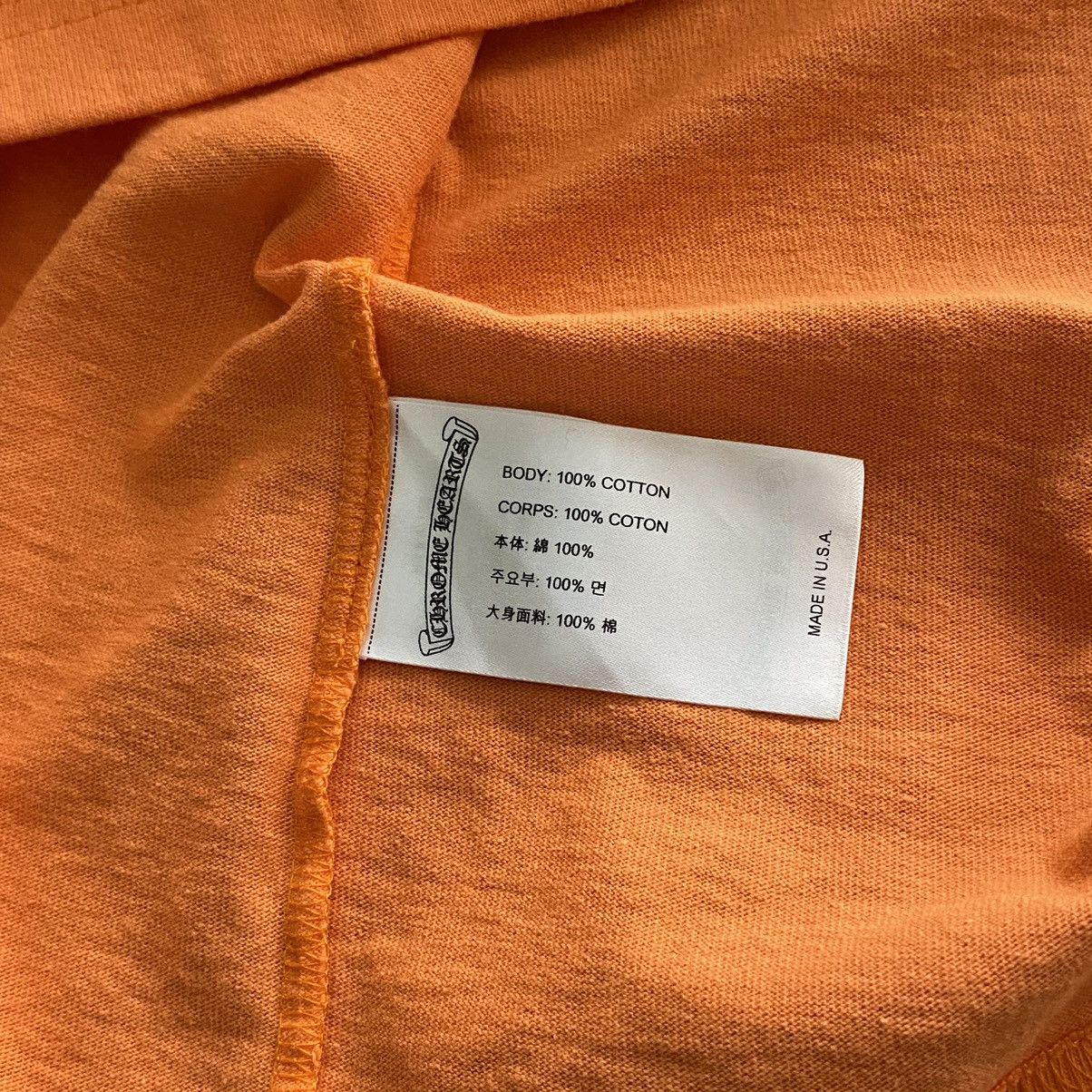Chrome Hearts CHROME HEARTS Matty Boy Link Build T Shirt ORANGE Size US M / EU 48-50 / 2 - 7 Thumbnail