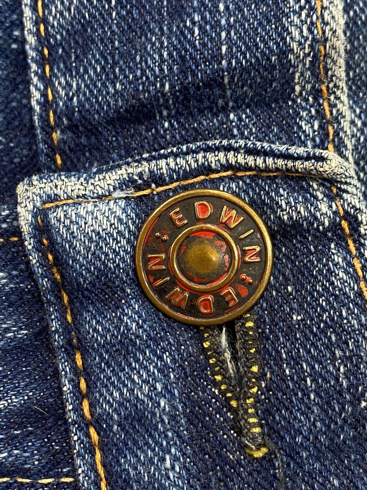 Edwin Edwin Whiskers Faded Wash Style Bootcut Jeans Size US 34 / EU 50 - 13 Thumbnail