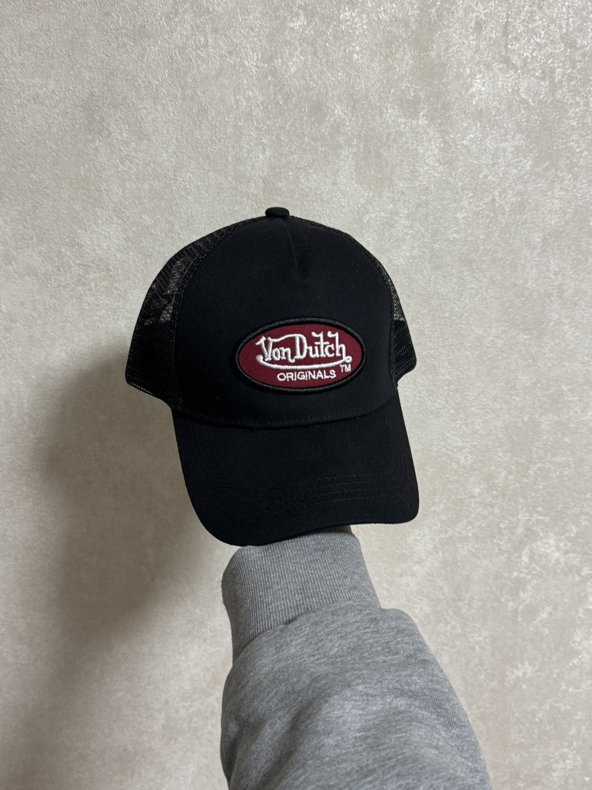 Von Dutch NEW Von Dutch x House Black Y2K retro vintage style cap hat Size ONE SIZE - 1 Thumbnail