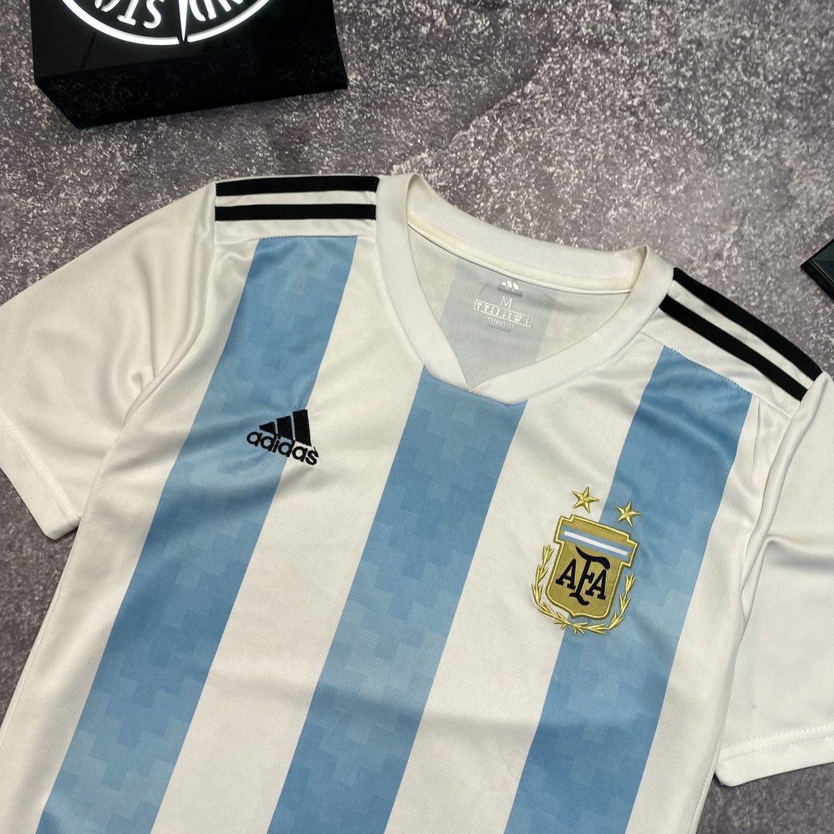 Vintage Vintage Adidas Argentina National Football team soccer jerse Size US M / EU 48-50 / 2 - 2 Thumbnail