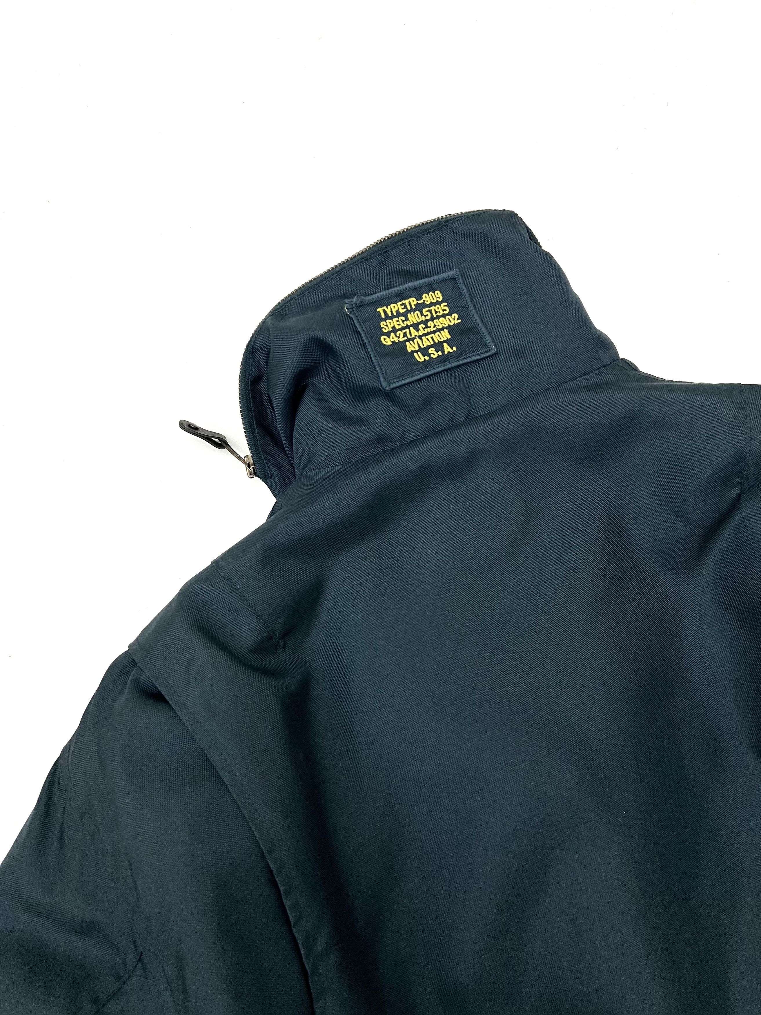 Vintage Aviation W.R. 2 USAF AC 1980s Pilot Nylon Bomber Jacket Size US M / EU 48-50 / 2 - 4 Thumbnail