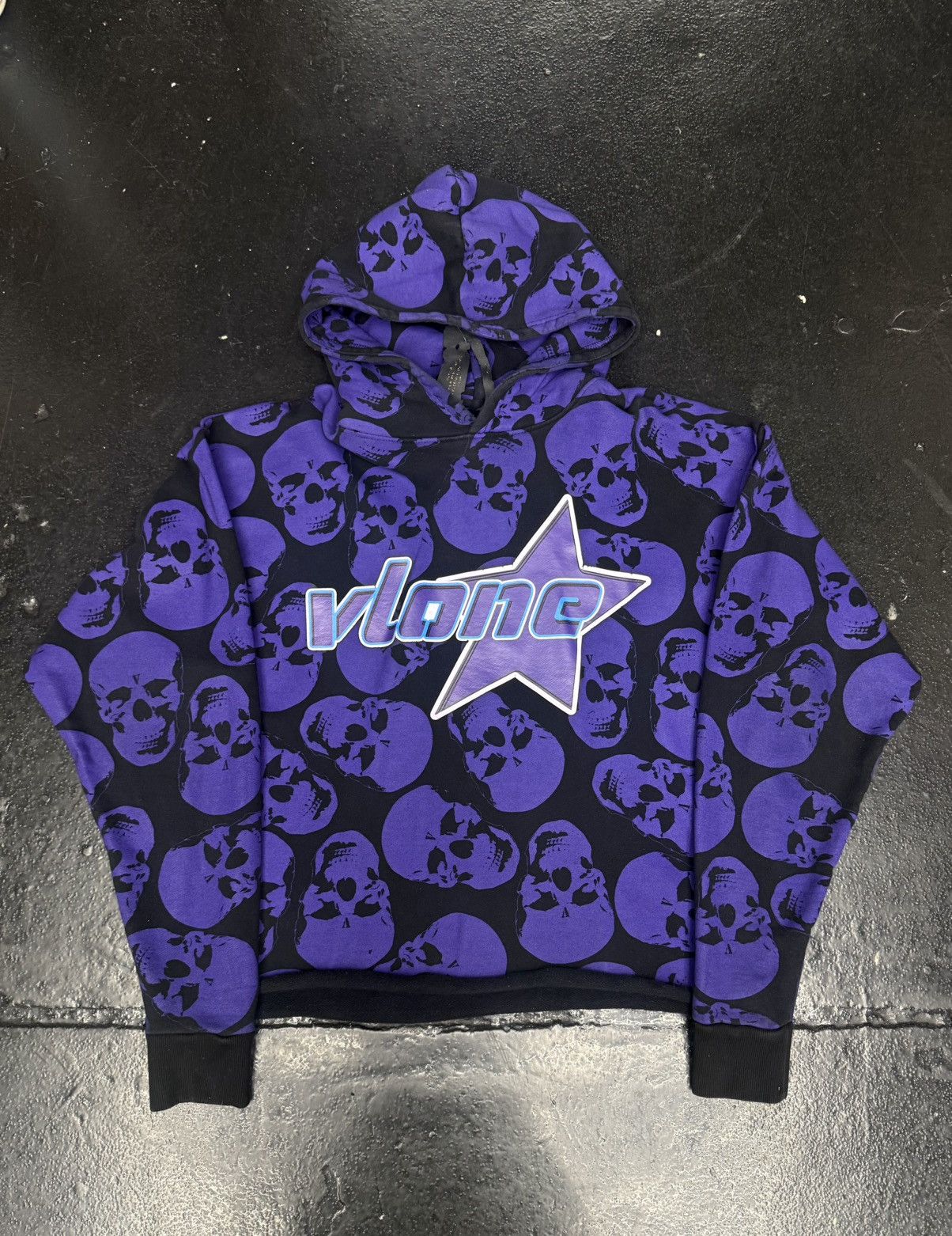 Vlone VLONE PURPLE SKULL HOODIE Size US M / EU 48-50 / 2 - 1 Thumbnail