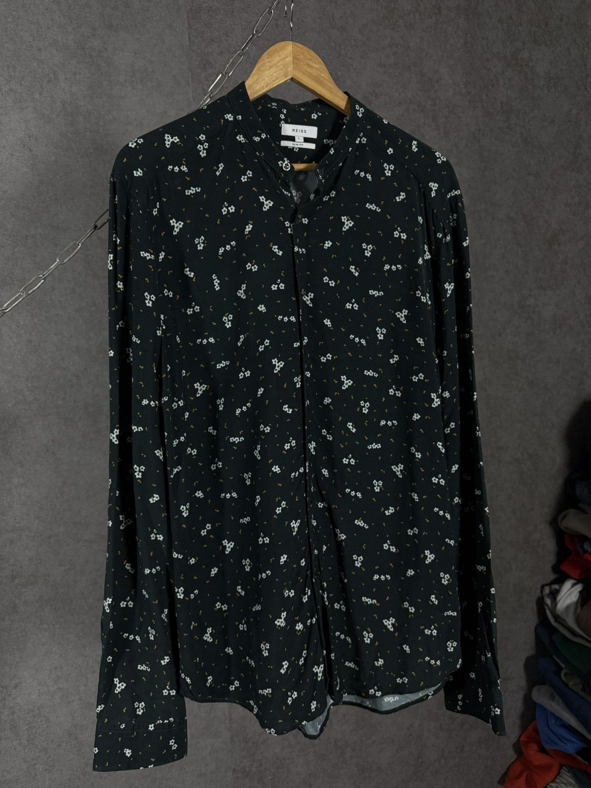 Reiss Reiss designer art crazy shirt Size US L / EU 52-54 / 3 - 4 Thumbnail