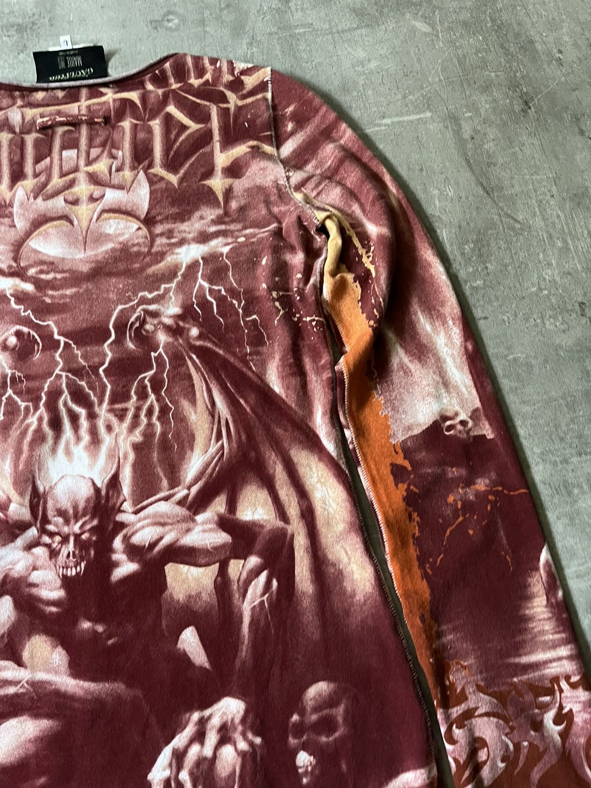Jean Paul Gaultier Jean Paul Gaultier SS01 Satan longsleeve Size US M / EU 48-50 / 2 - 10 Thumbnail