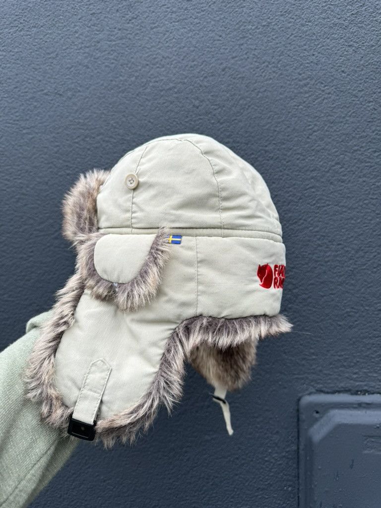 Fjallraven × Vintage Fjallraven Ushanka Hat Vintage Beige Size ONE SIZE - 6 Thumbnail