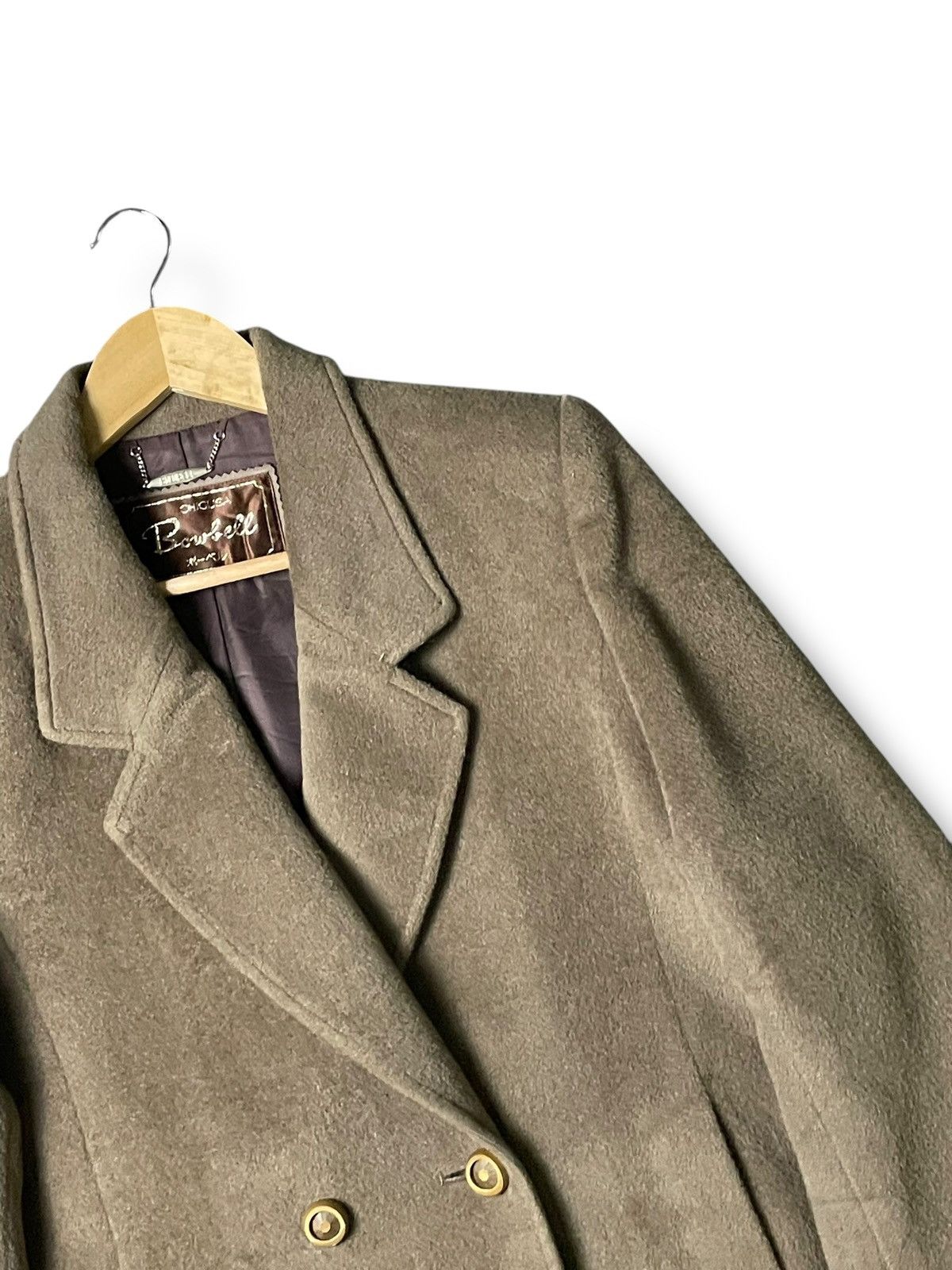 Japanese Brand × Vintage Vintage Bowbell Brand Velvet Double Breasted Coat (65) Size US XS / EU 42 / 0 - 3 Thumbnail