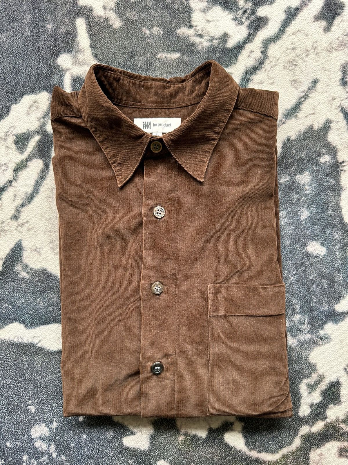 Issey Miyake 00’s Issey Miyake corduroy shirt Size US L / EU 52-54 / 3 - 5 Thumbnail