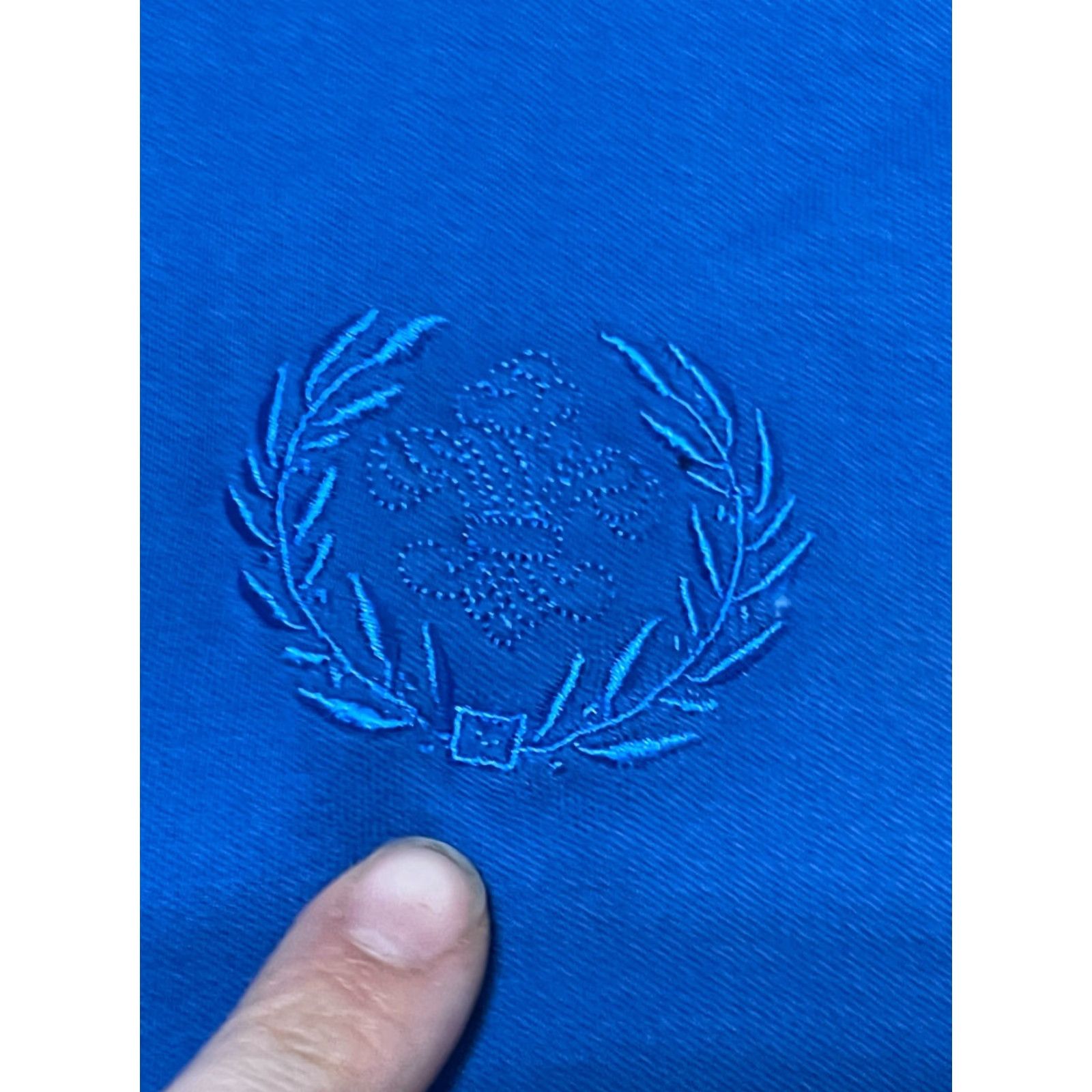 Blair Blair Shirt Women's 3XL Blue Long Sleeve Logo Embroidered Shirt Size XXL / US 16-18 / IT 52-54 - 5 Thumbnail