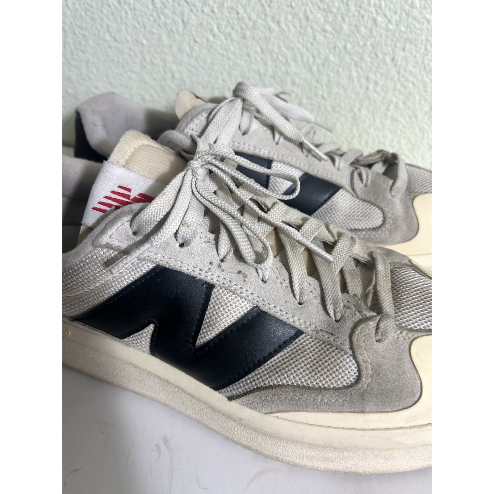 New Balance New Balance CT302 Men’s 12 Moonbeam Navy Sneakers Casual (Ivory Beige Black) - Suede, D Width Size US 12 / EU 45 - 3 Thumbnail