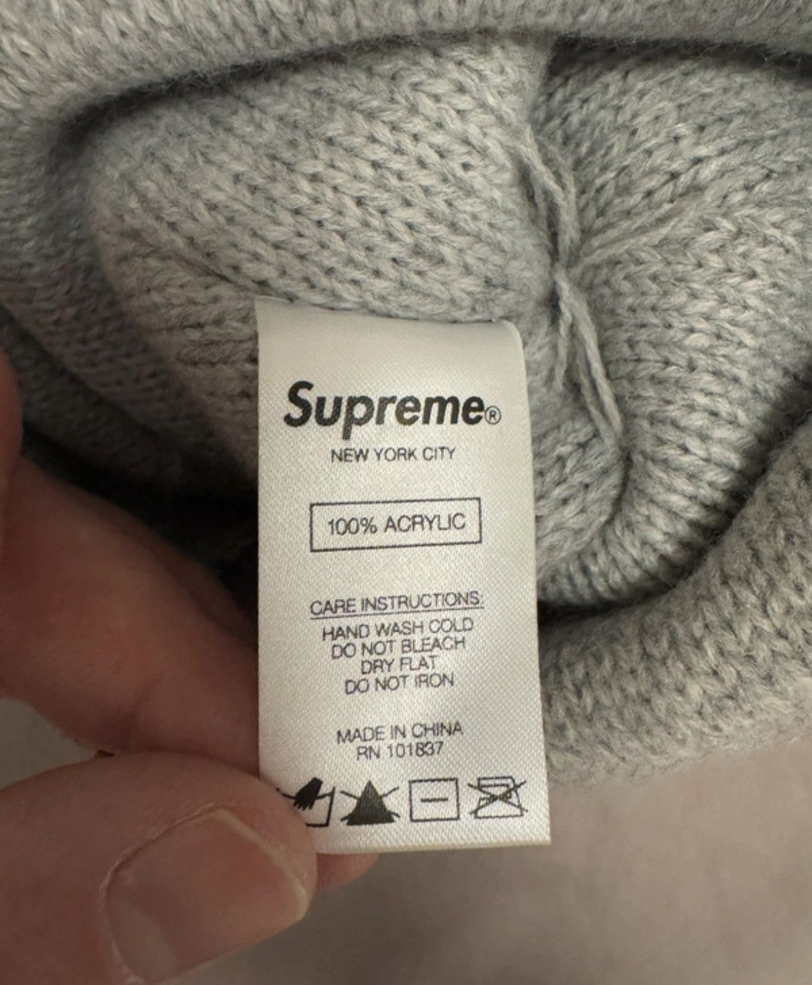 Supreme Supreme Contrast Stitch beanie Size ONE SIZE - 6 Thumbnail