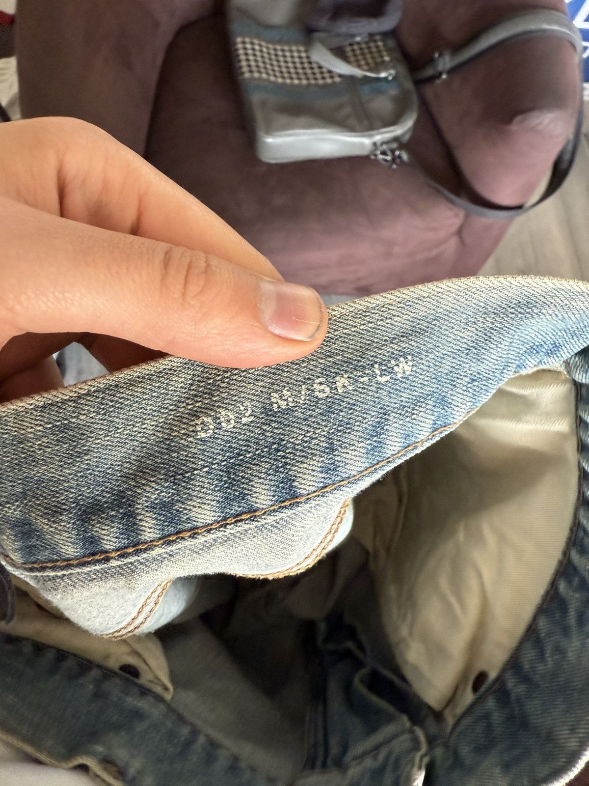 Saint Laurent Paris Distressed Skinny Jeans in Faded Indigo Size US 32 / EU 48 - 15 Thumbnail