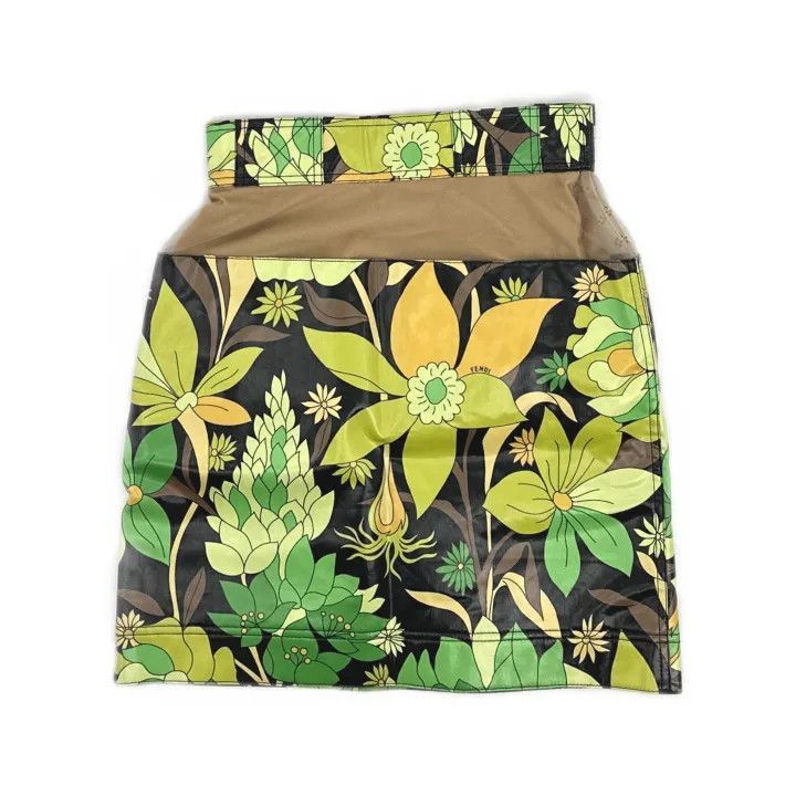 Other FENDI Floral Print Mini Skirt for Women -2508 Size 37" - 2 Thumbnail