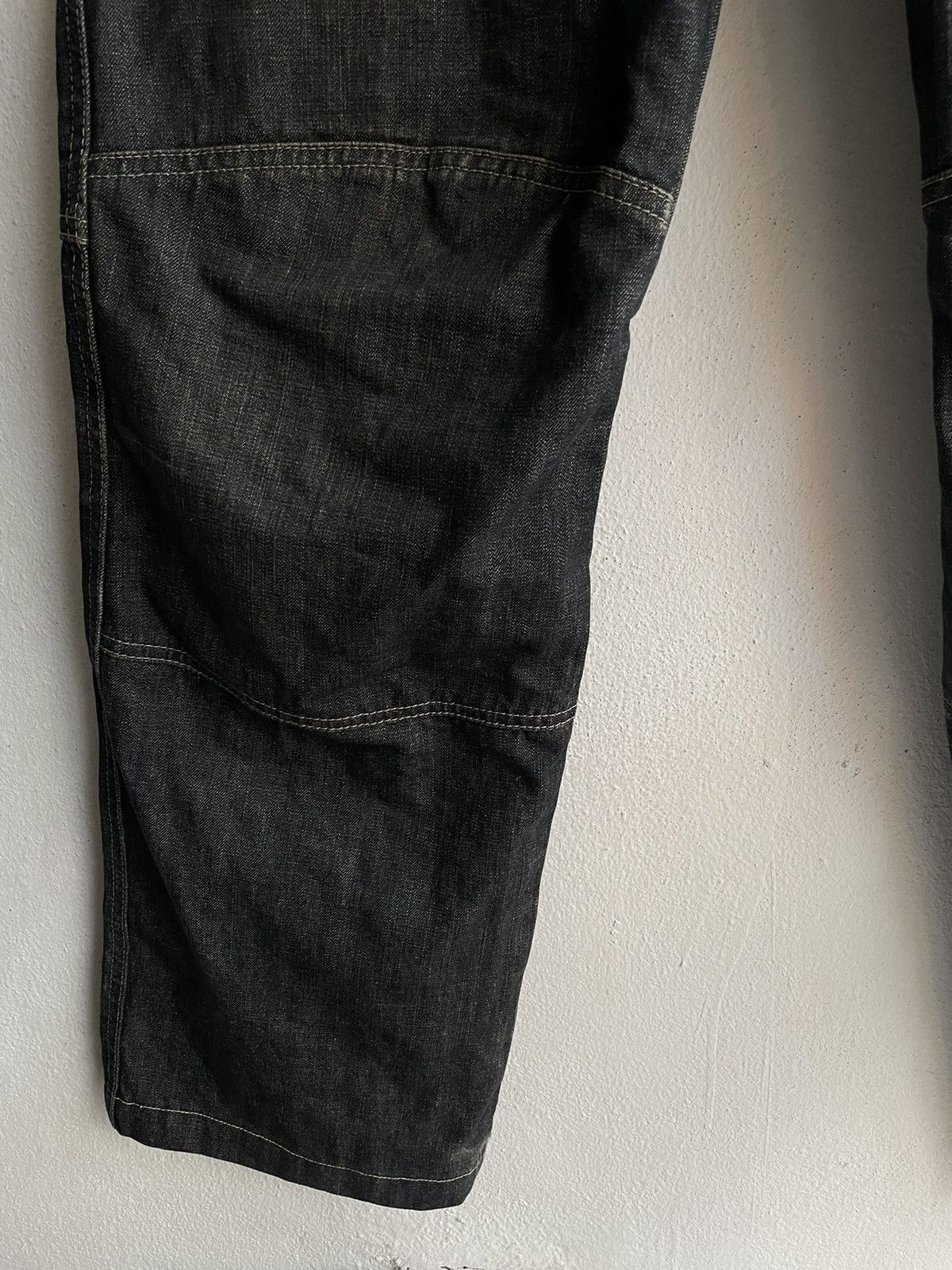 Designer × Marithe + Francois Girbaud Iconic 🔥 Marithe Francois Girbaud Side Tape Denim Pants Size US 30 / EU 46 - 14 Thumbnail