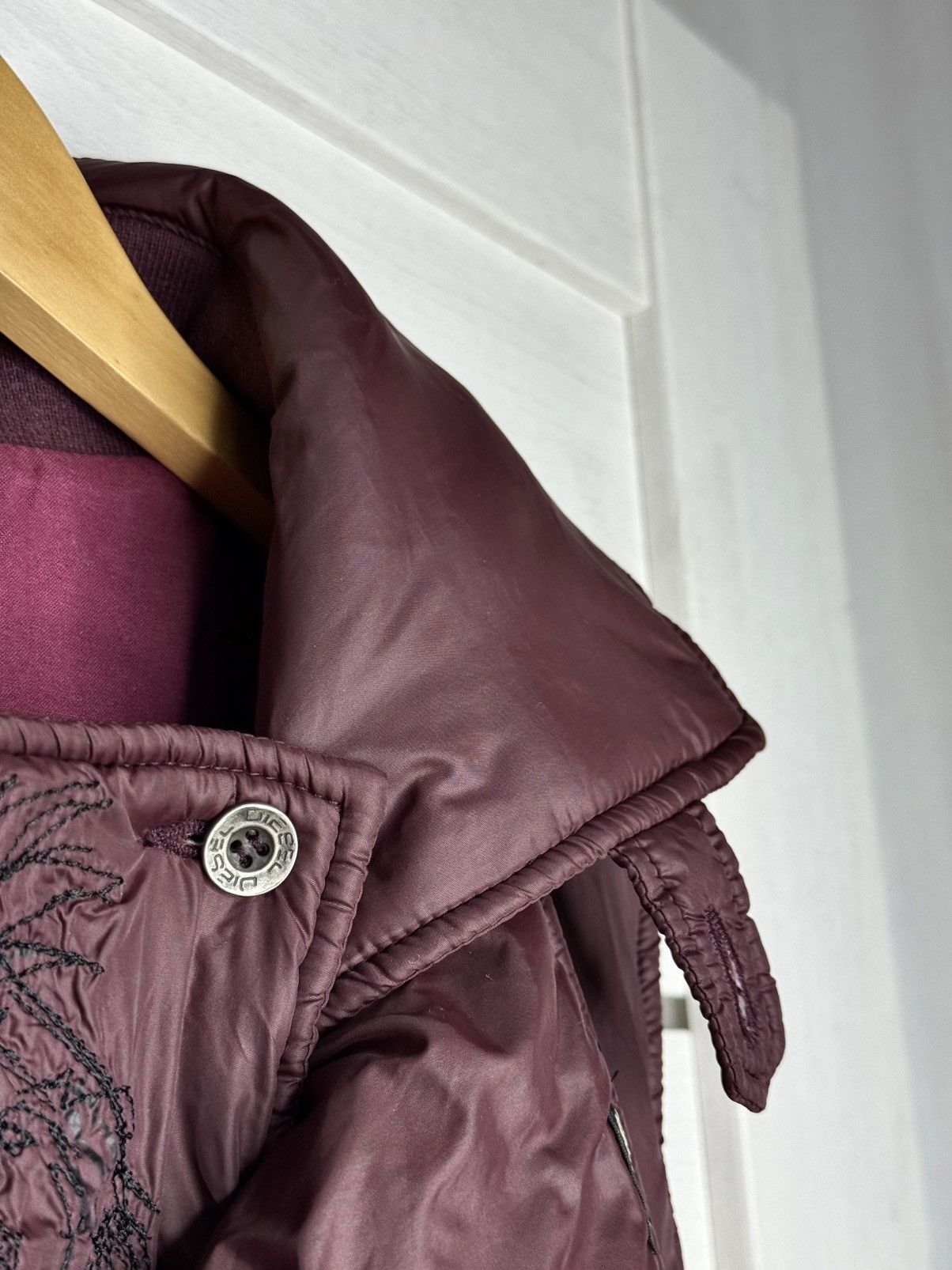 Diesel Vintage Diesel Archive Asymmetric Puffer Vest Y2K Moto 90s Size M / US 6-8 / IT 42-44 - 7 Thumbnail