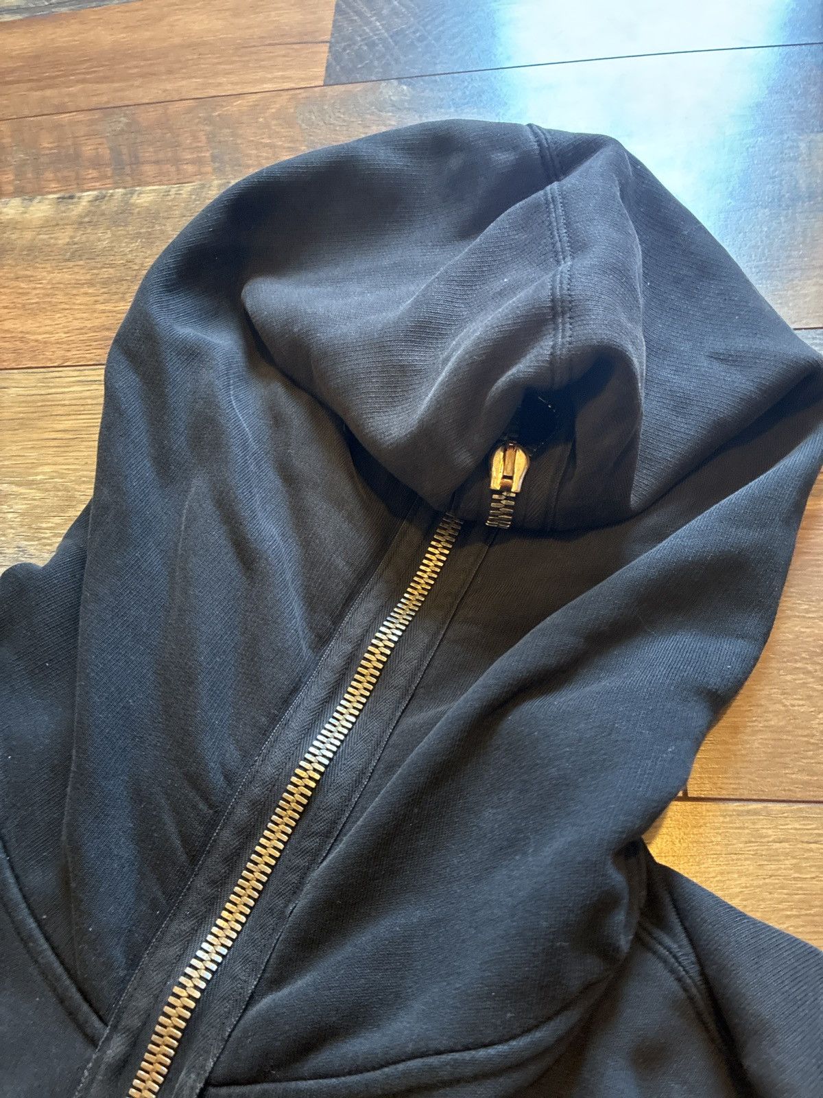 Rick Owens Rick Owens Gimp Zip Up Hoodie Size US L / EU 52-54 / 3 - 12 Thumbnail