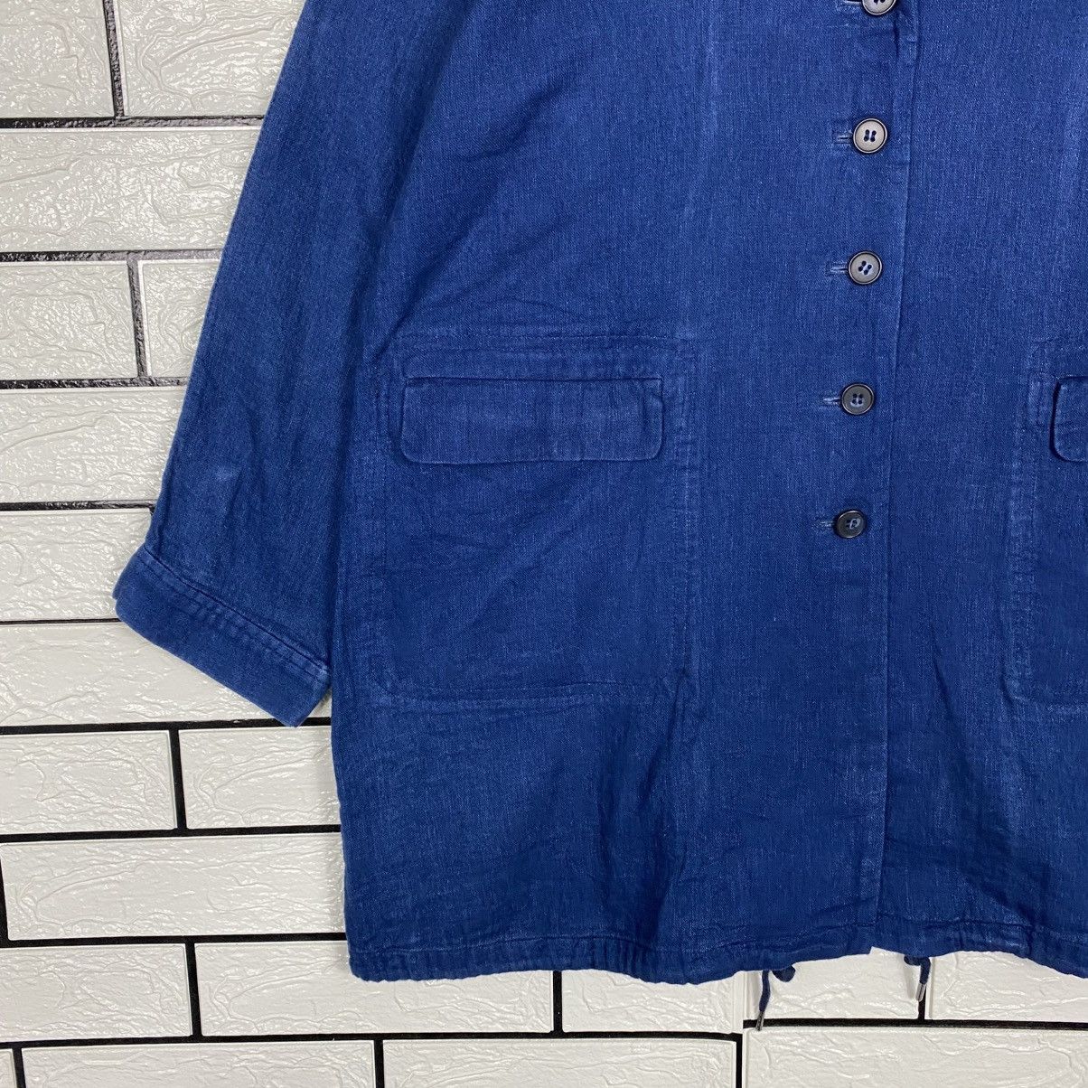 Kapital 📌Vintage Indigo Jacket Sissoko Design Blue Blue Onigiri Size US L / EU 52-54 / 3 - 5 Thumbnail