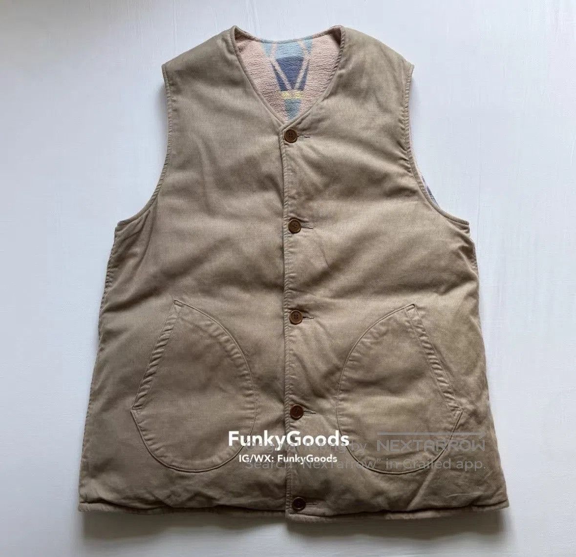 Visvim Visvim kora folk down vest wxx. Size US XL / EU 56 / 4 - 4 Thumbnail