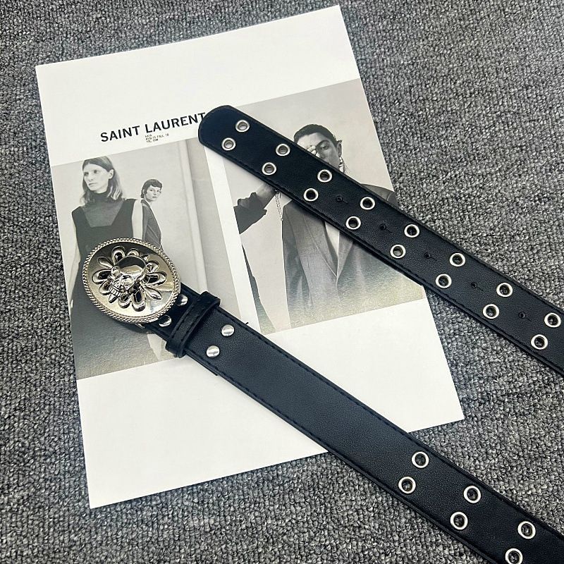 VIBE Vintage Vintage Belt Riveted Belts Menswear Accessories Size ONE SIZE - 2 Thumbnail