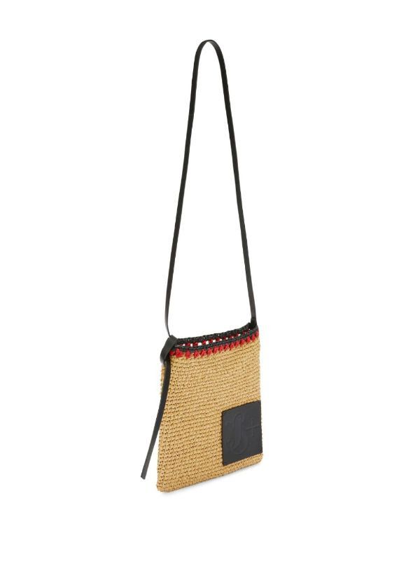 Jil Sander o1loc1c1124 Size: OS/ Raffia Crossbody Bag in Beige Size ONE SIZE - 2 Thumbnail