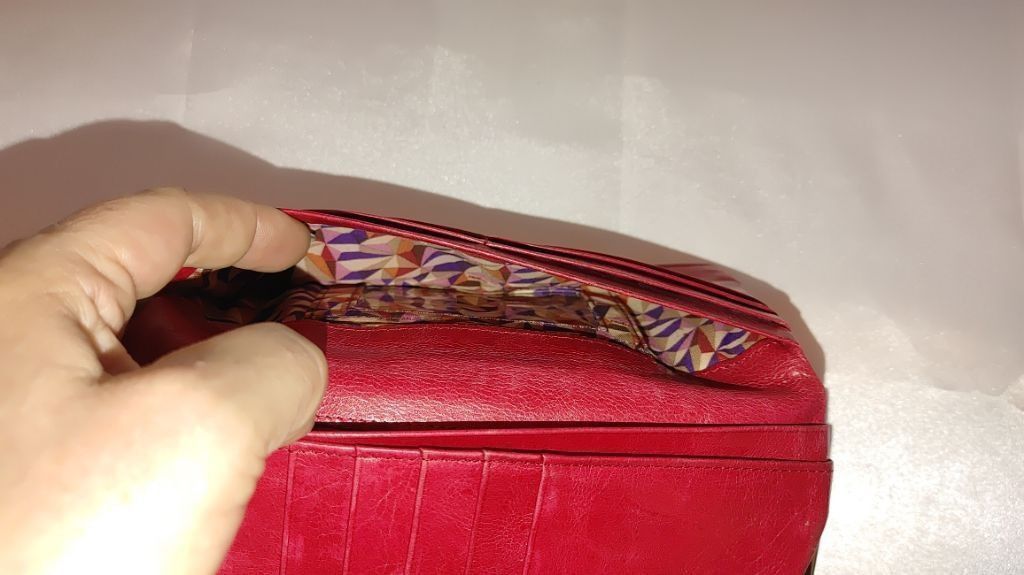 Hobo HOBO International Red Leather Wallet Clutch Size ONE SIZE - 10 Thumbnail