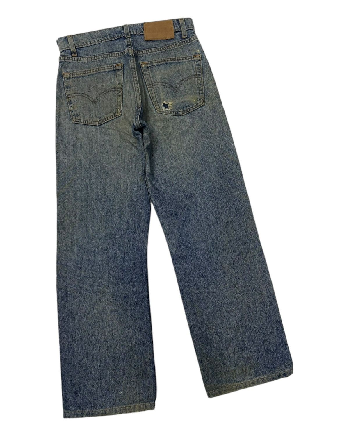 Levi's RARE LEVIS 501 BUTTON 501 DISTRESSED DENIM JEANS Size US 29 - 8 Thumbnail
