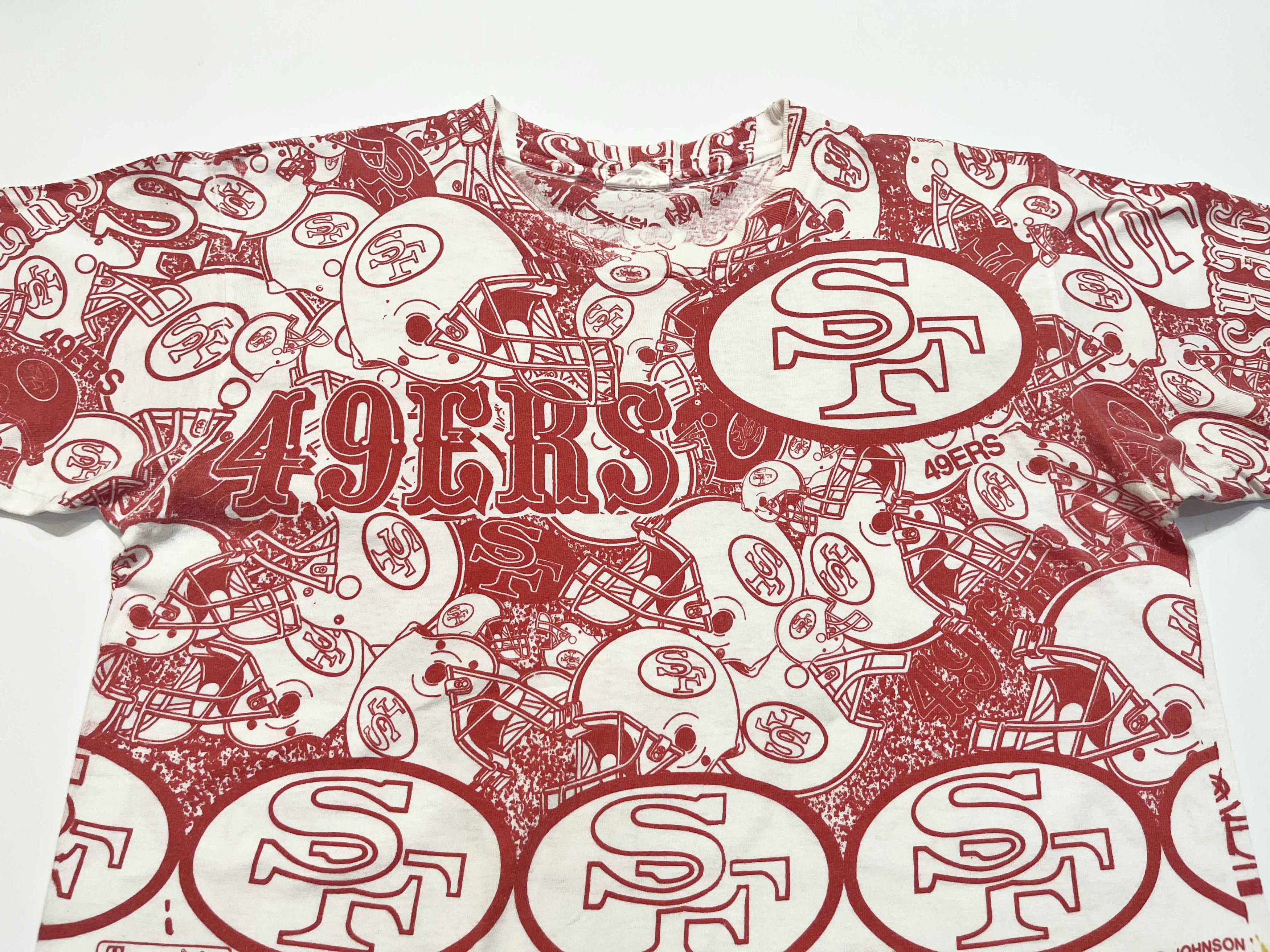 Vintage Vintage Magic Johnson Ts NFL San Francisco 49ers AOP T-Shirt Size US M / EU 48-50 / 2 - 2 Thumbnail