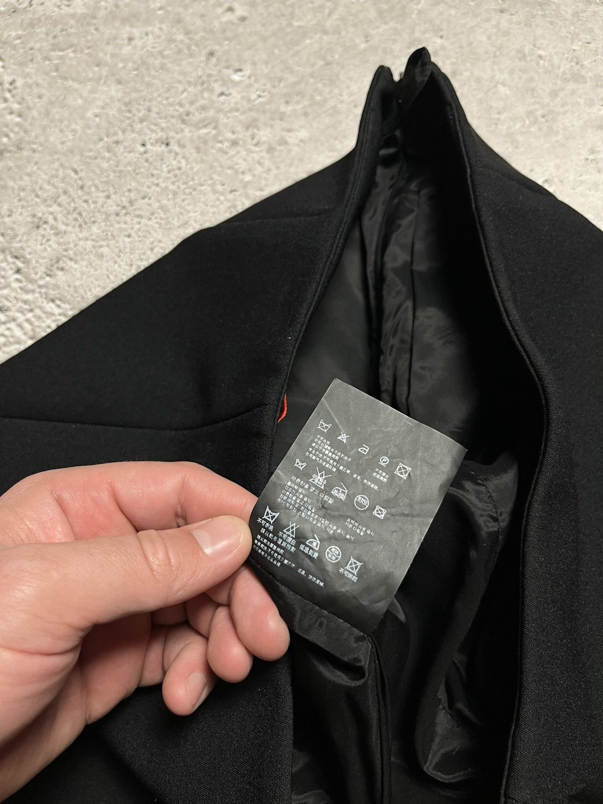 Prada × Vintage Prada Black Wool Blend Pencil Skirt Made in Italy Size 44 Size 30" / US 8 / IT 44 - 11 Thumbnail