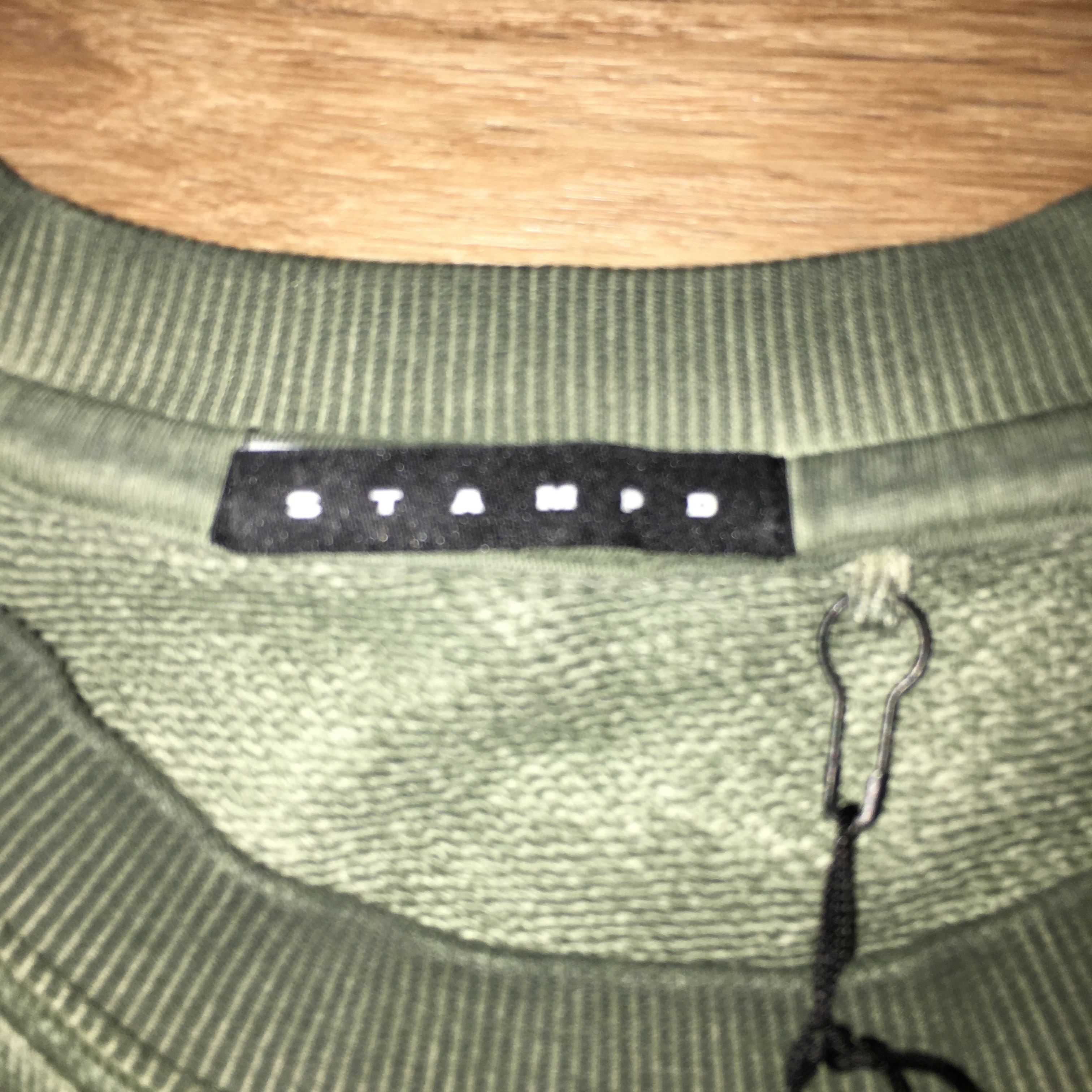 Stampd SANDLANDS CREWNECK - OIL WASHED Size US M / EU 48-50 / 2 - 11 Thumbnail