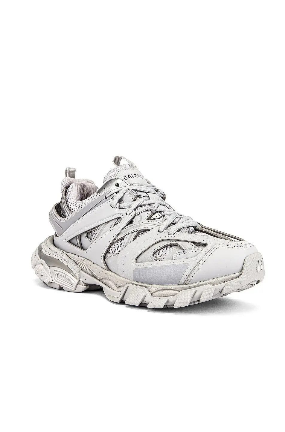 Balenciaga o1bcso1str1224 Track Sneakers Recycled Sole in Light Grey Size US 10 / IT 40 - 2 Thumbnail