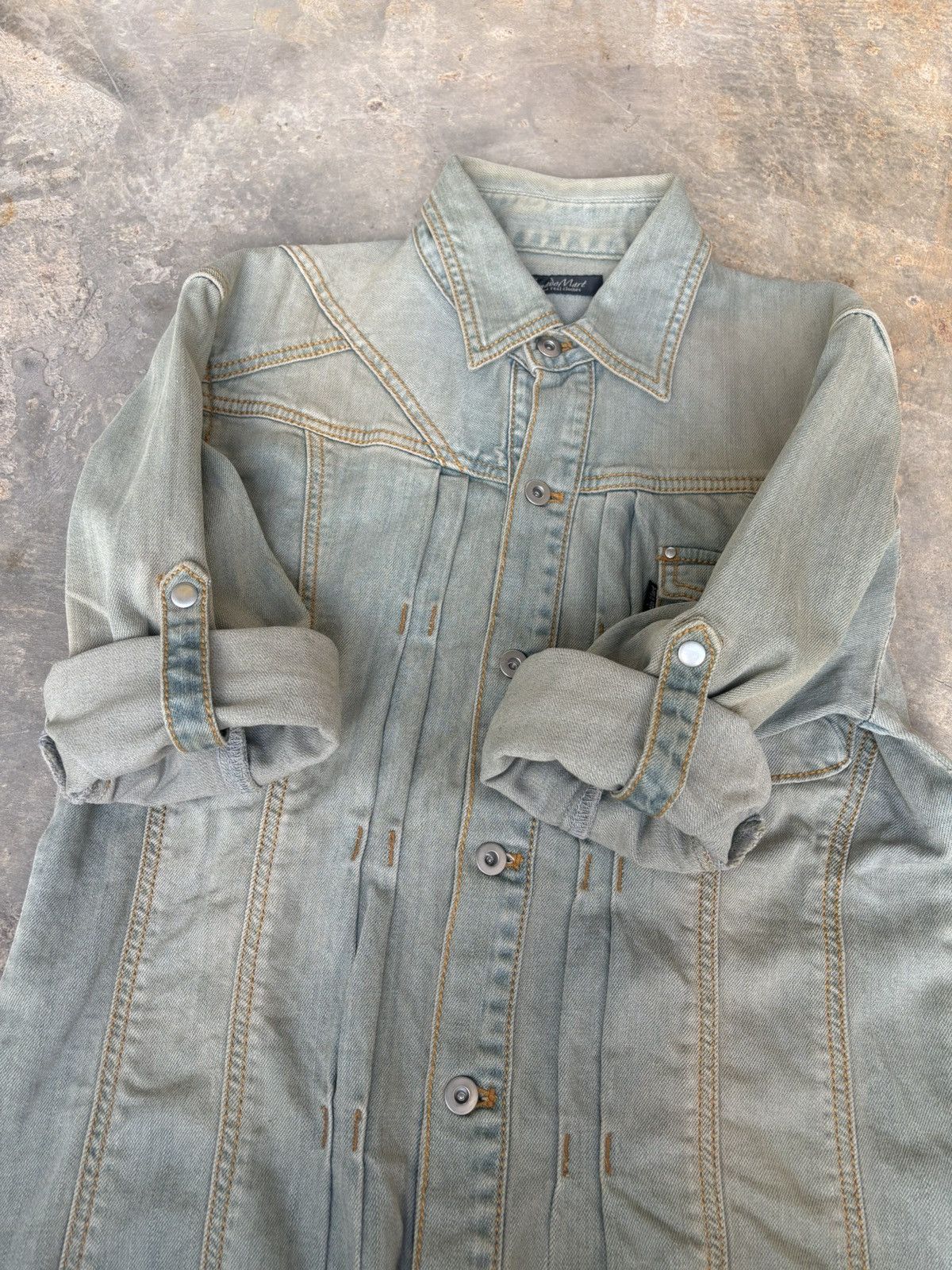 Tornado Mart Tornado Mart Refined Real Clothes Denim Jacket Size US M / EU 48-50 / 2 - 5 Thumbnail